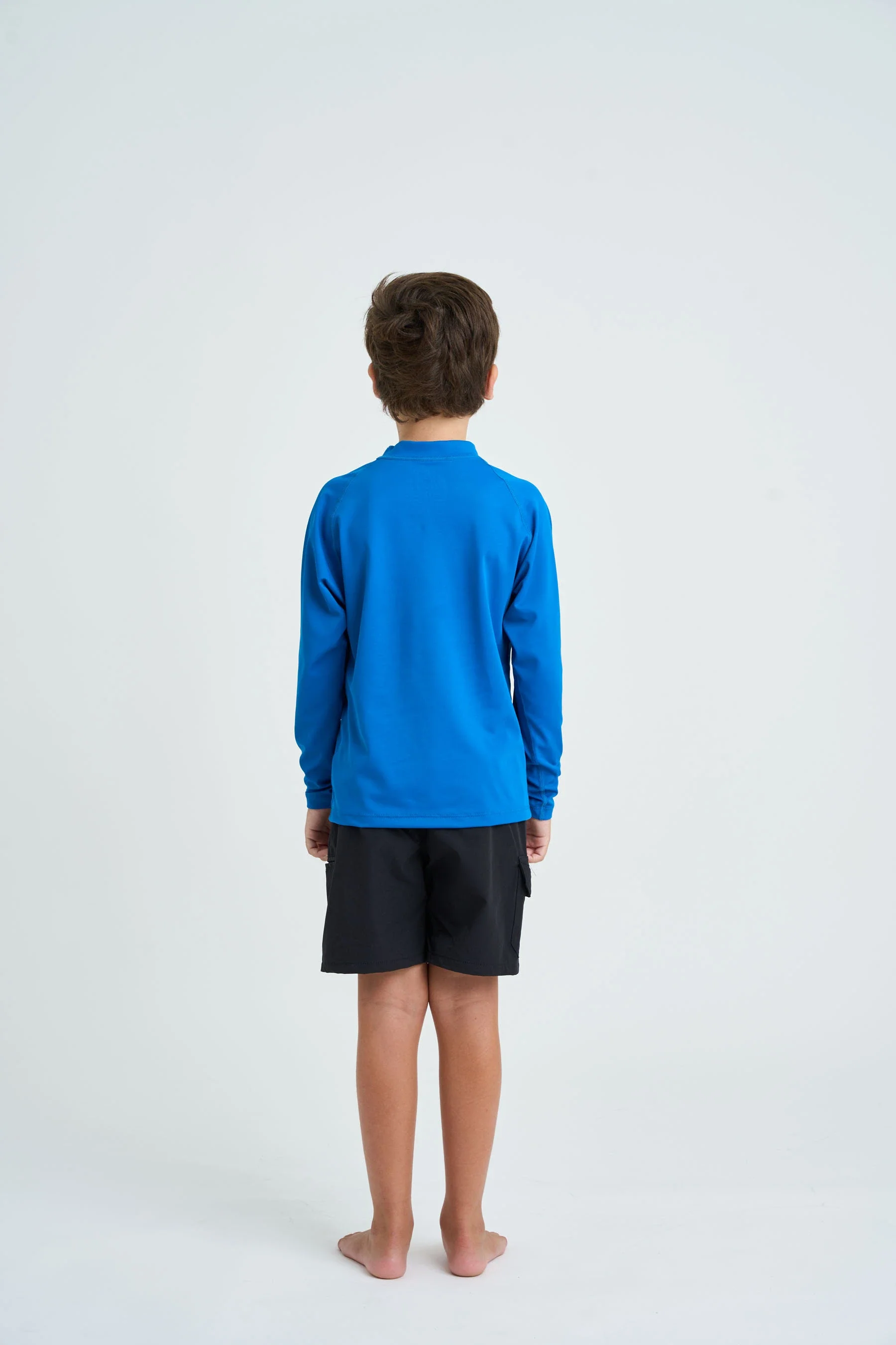 Jetpilot Kids Long Sleeve Rashie - Blue - Image 3