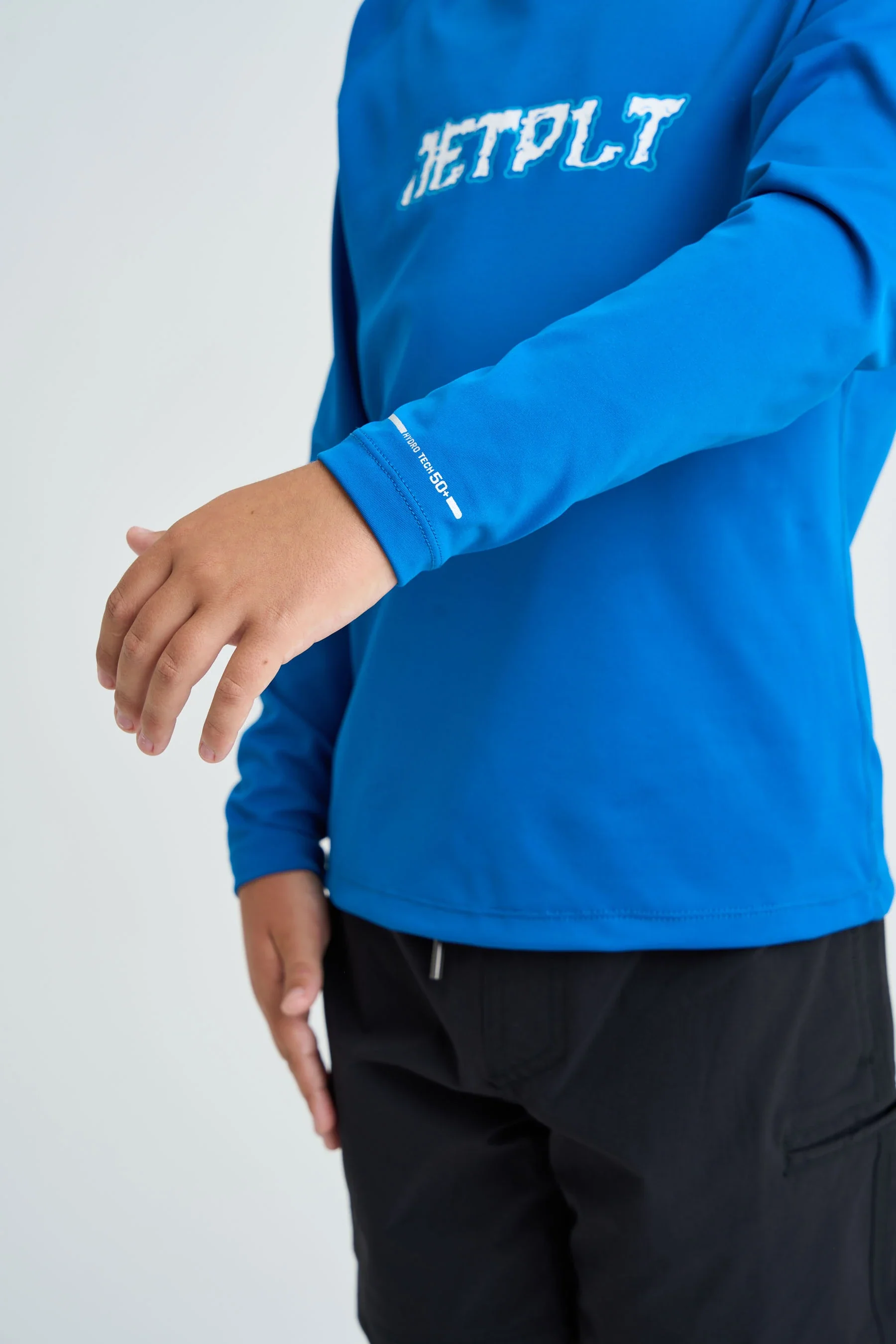 Jetpilot Kids Long Sleeve Rashie - Blue - Image 4