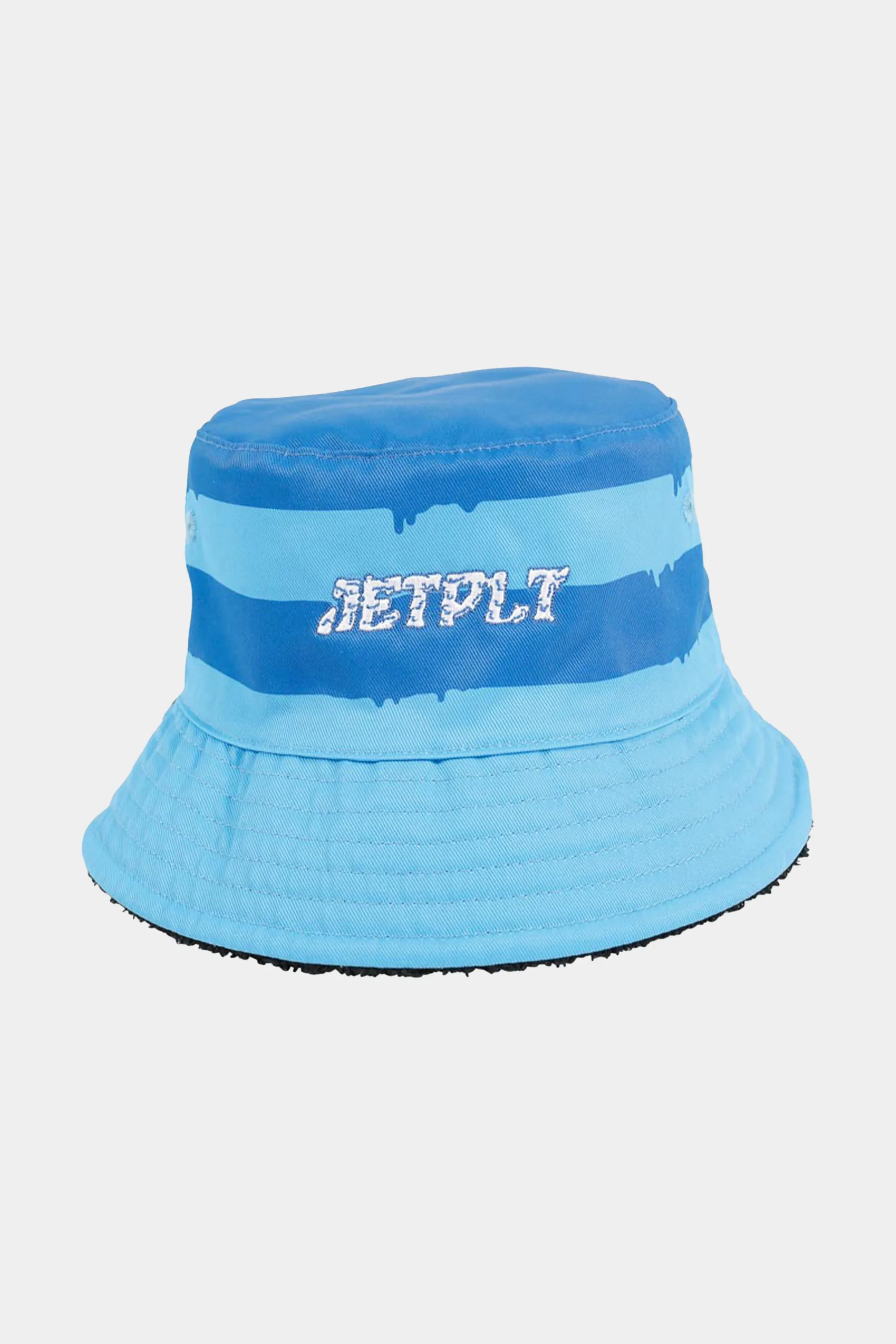 Jetpilot Kids Reversible Bucket Hat - Black/Blue - Image 3