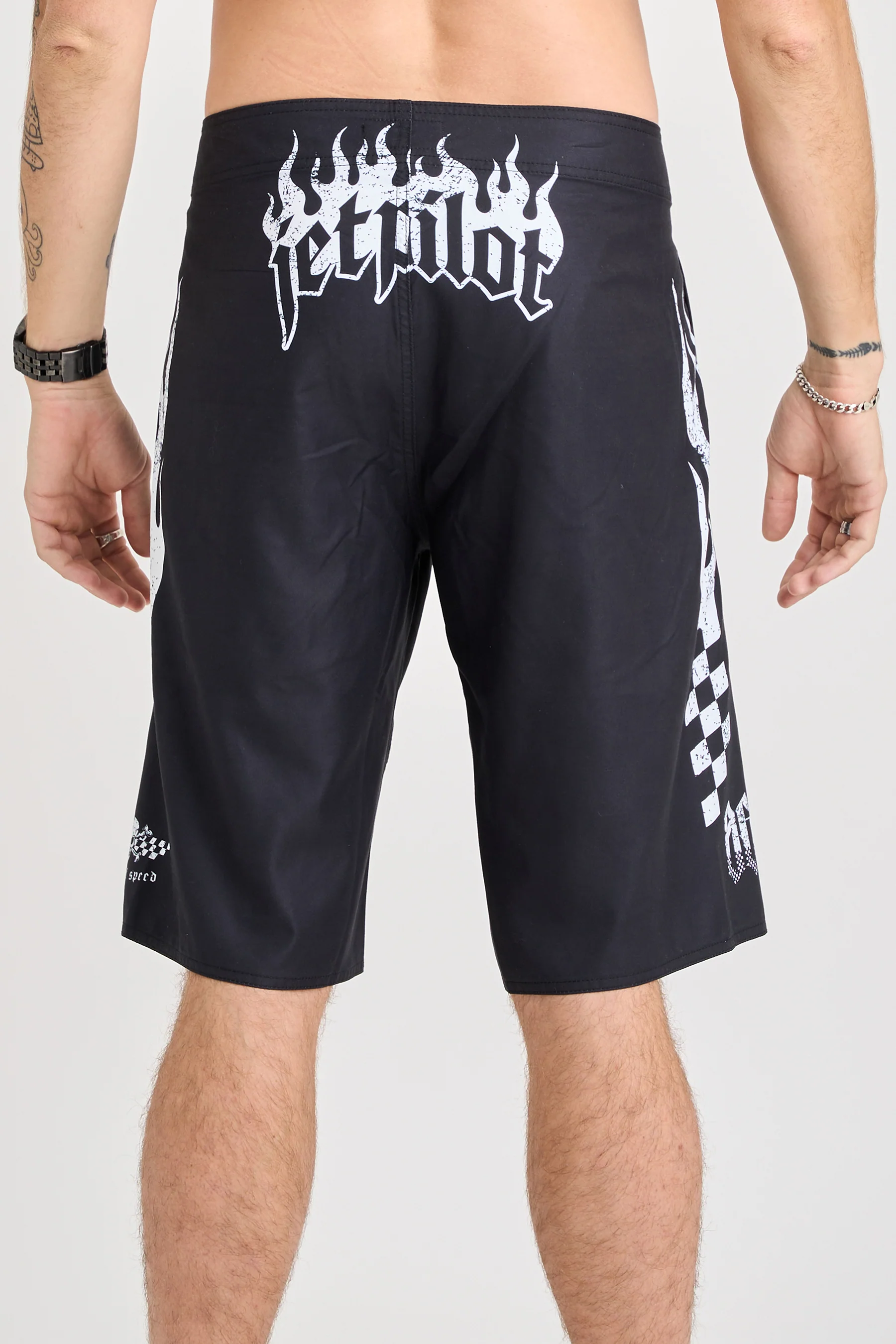 Jetpilot Live Fast Boardshort - Black - Image 3