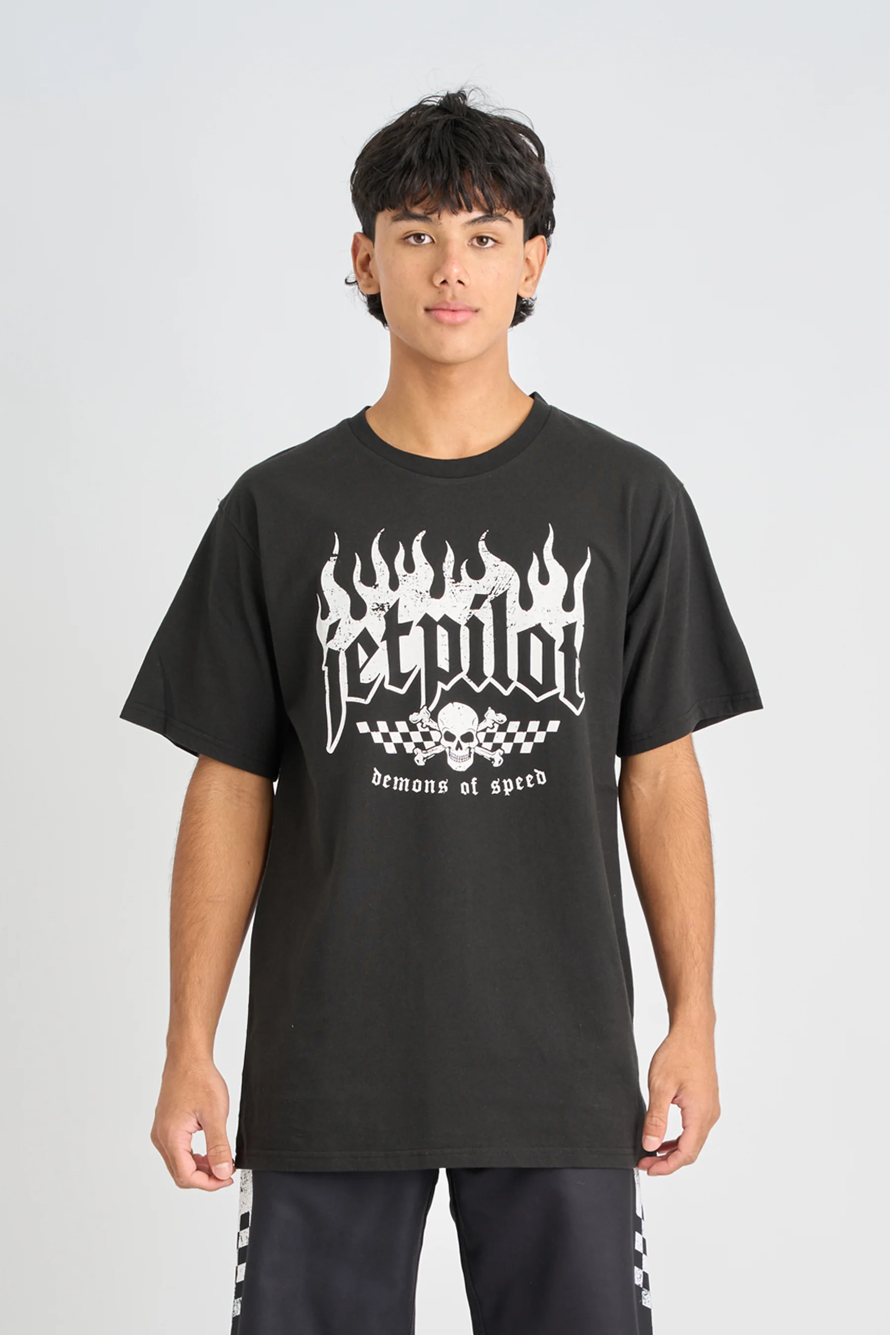 Jetpilot Live Fast Tee - Black - Image 3
