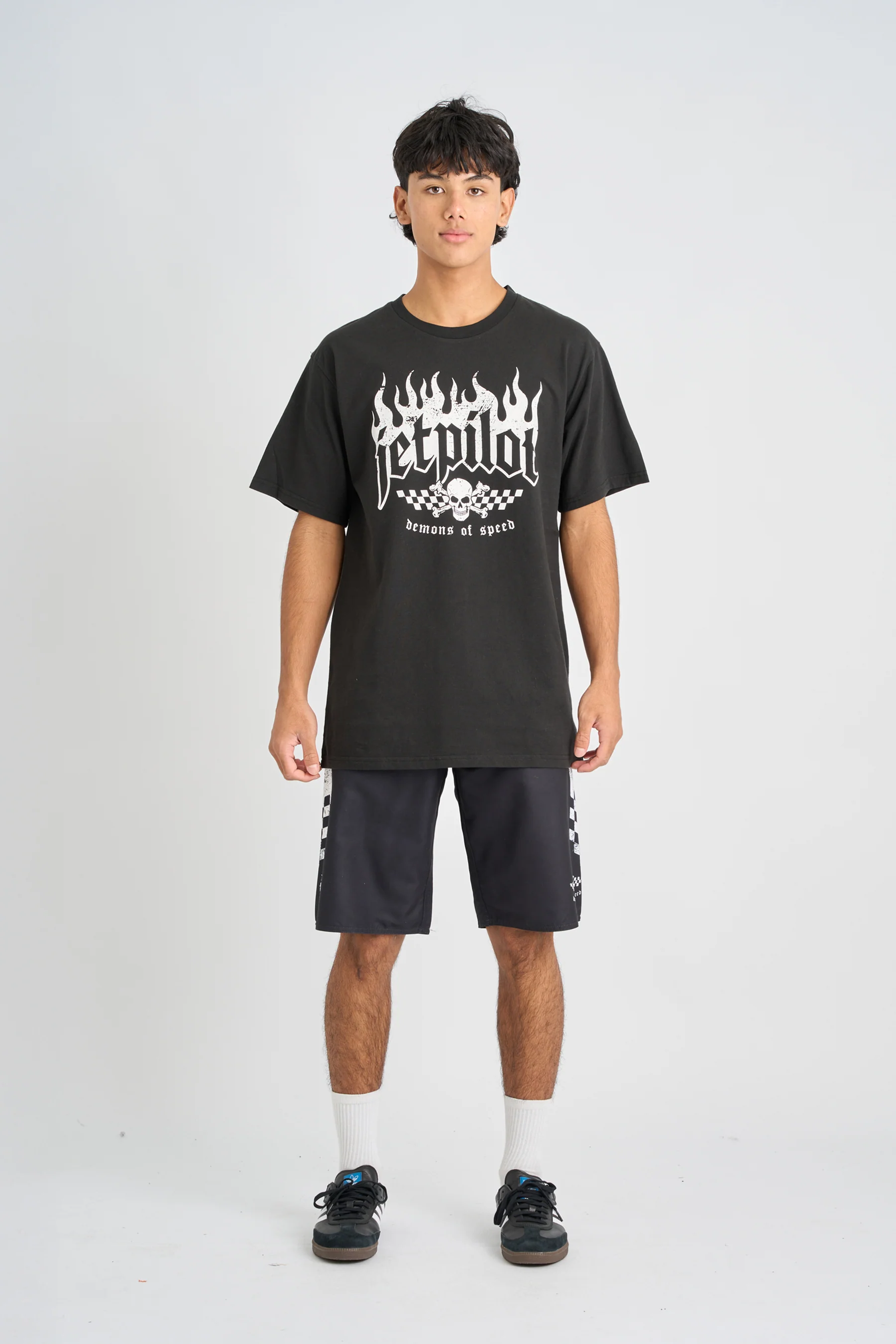 Jetpilot Live Fast Tee - Black - Image 4