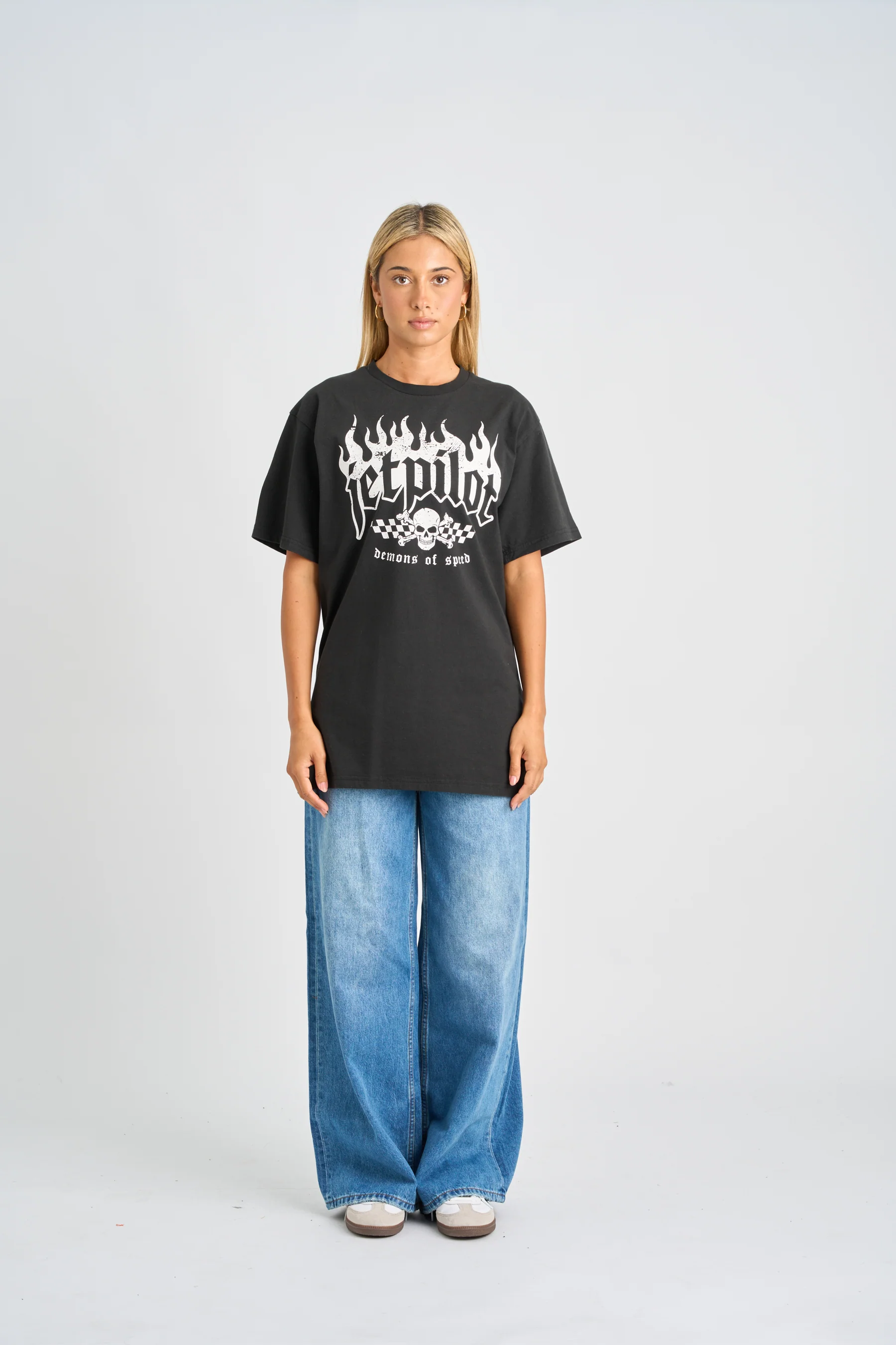 Jetpilot Live Fast Tee - Black - Image 5