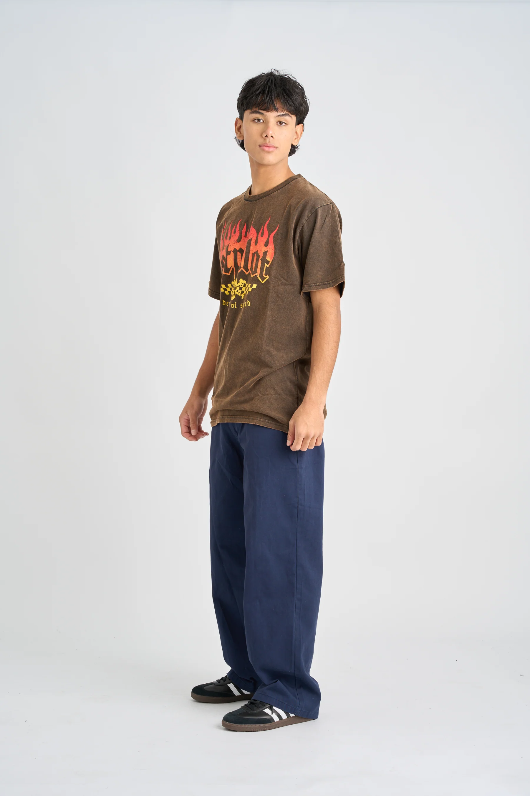 Jetpilot Live Fast Tee - Washed Black - Image 5