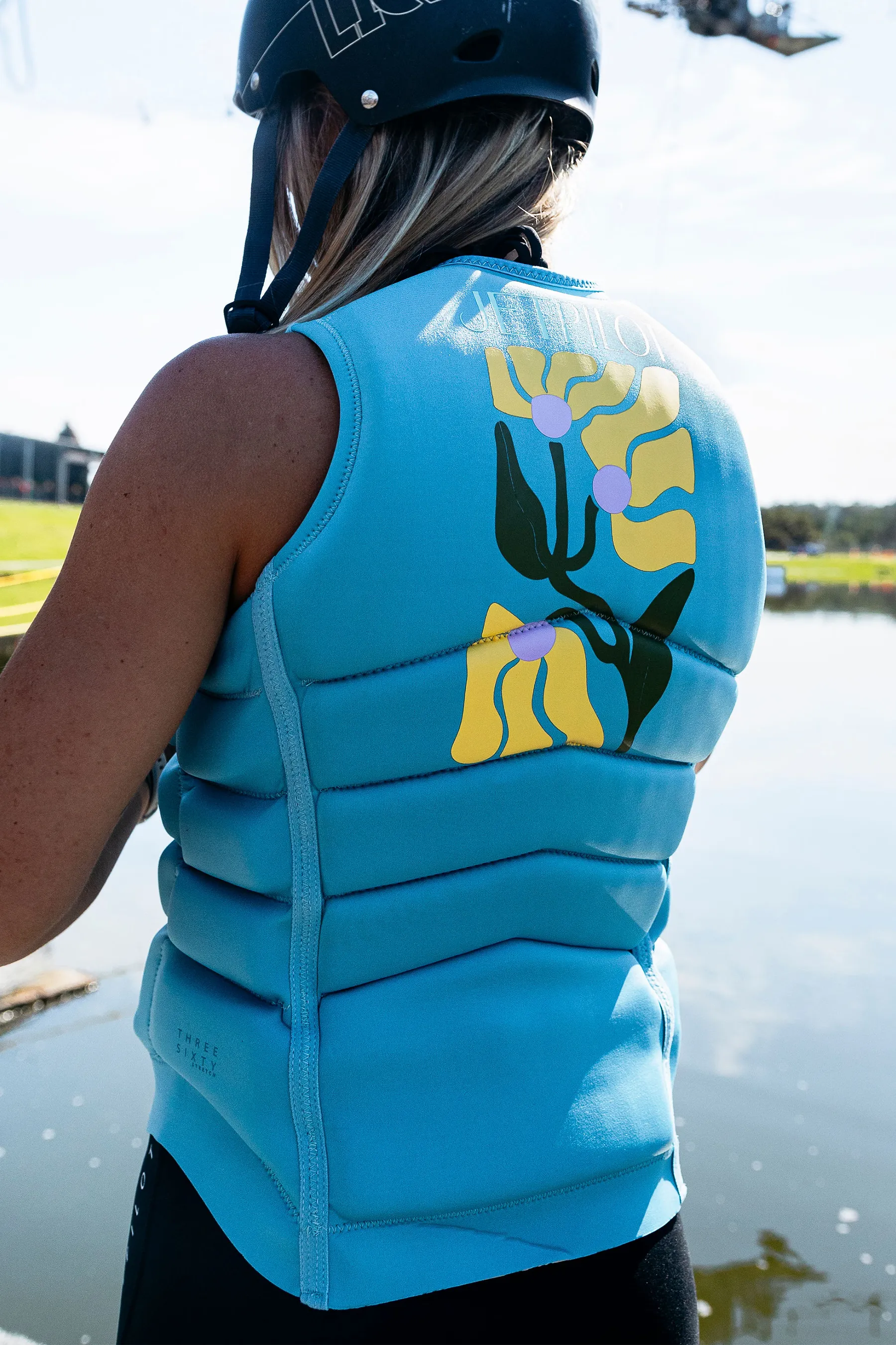 Jetpilot X1 Ladies Life Jacket - Luna - Blue - Image 8