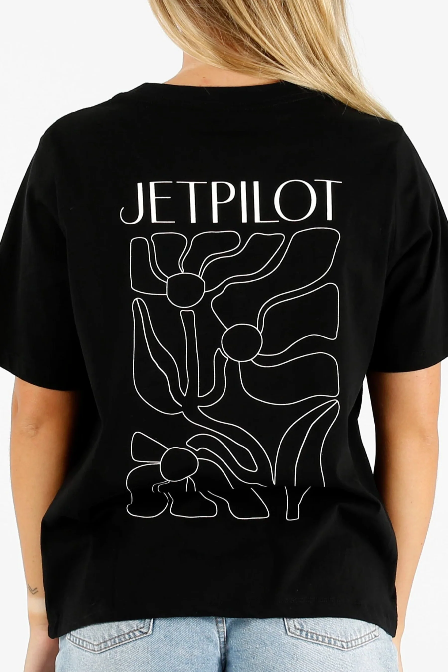 Jetpilot Luna Tee - Black - Image 5