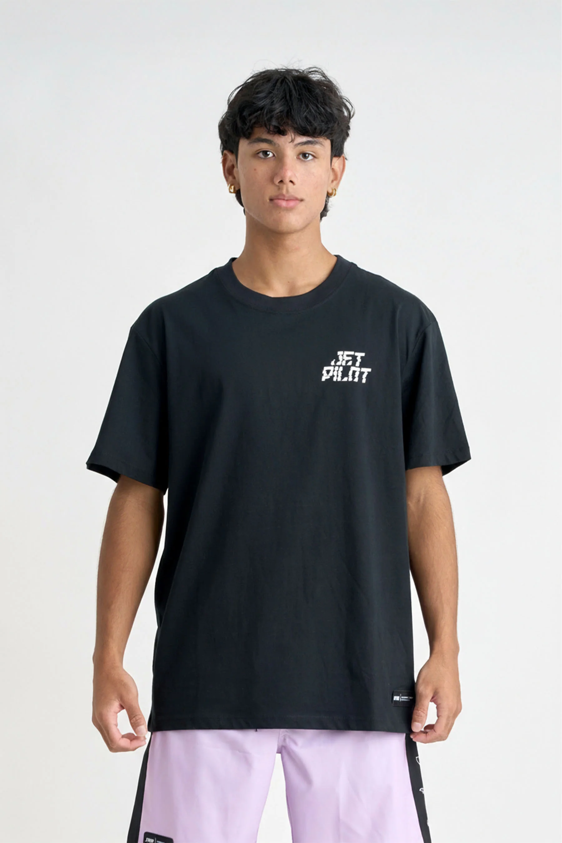 Jetpilot Mirage Tee - Black/White