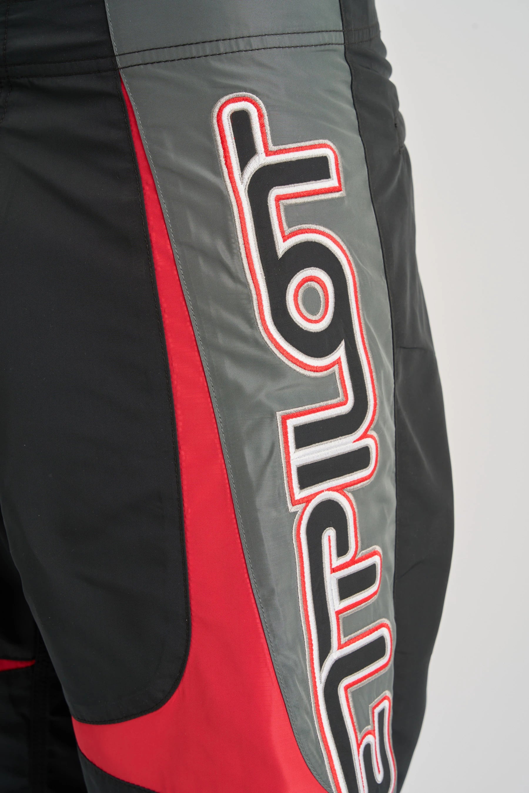 Jetpilot Moto Boardshort - Black/Red - Image 8