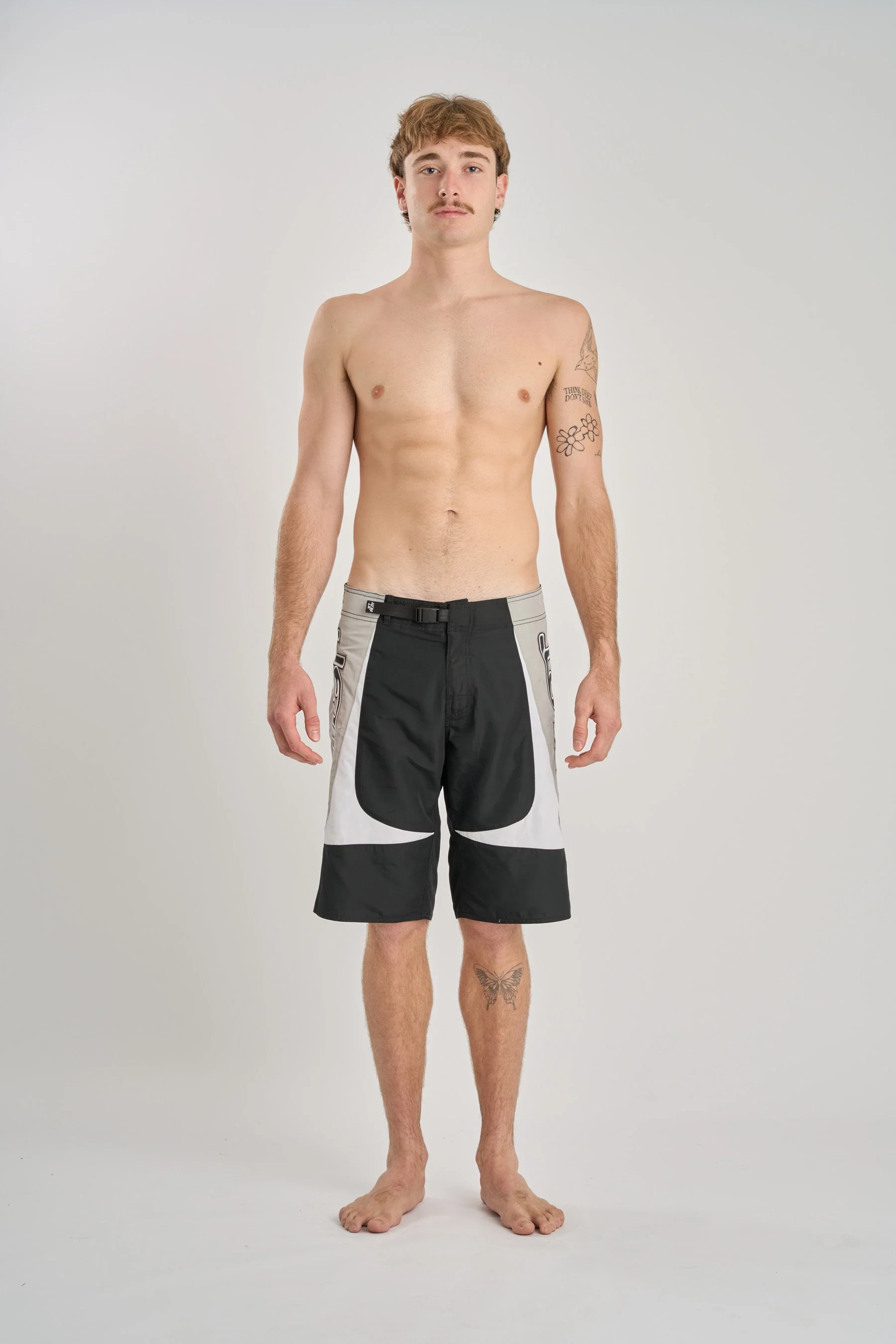 Jetpilot Moto Boardshort - Black/White - Image 5