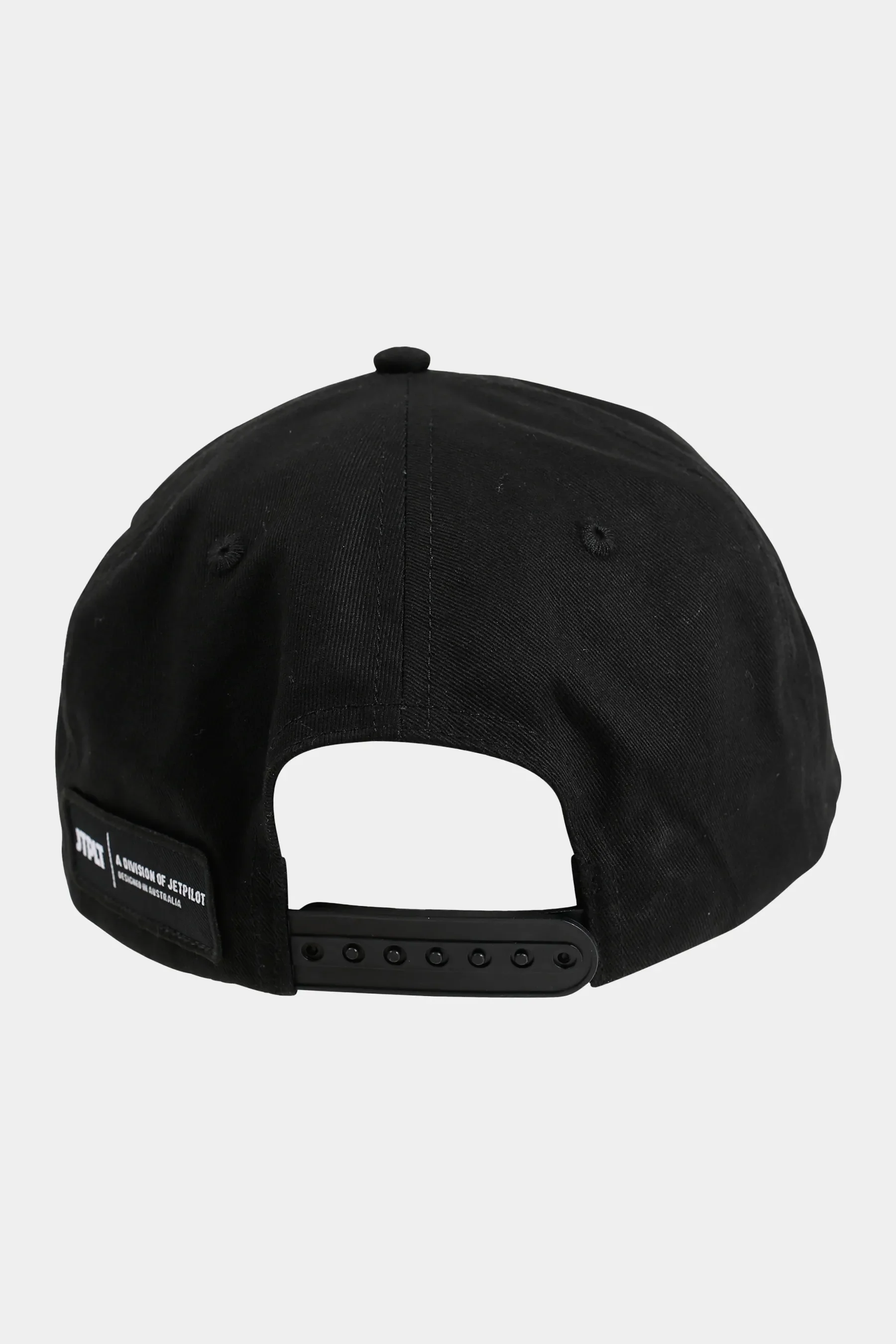 Jetpilot Now Snapback Cap - Black - Image 5
