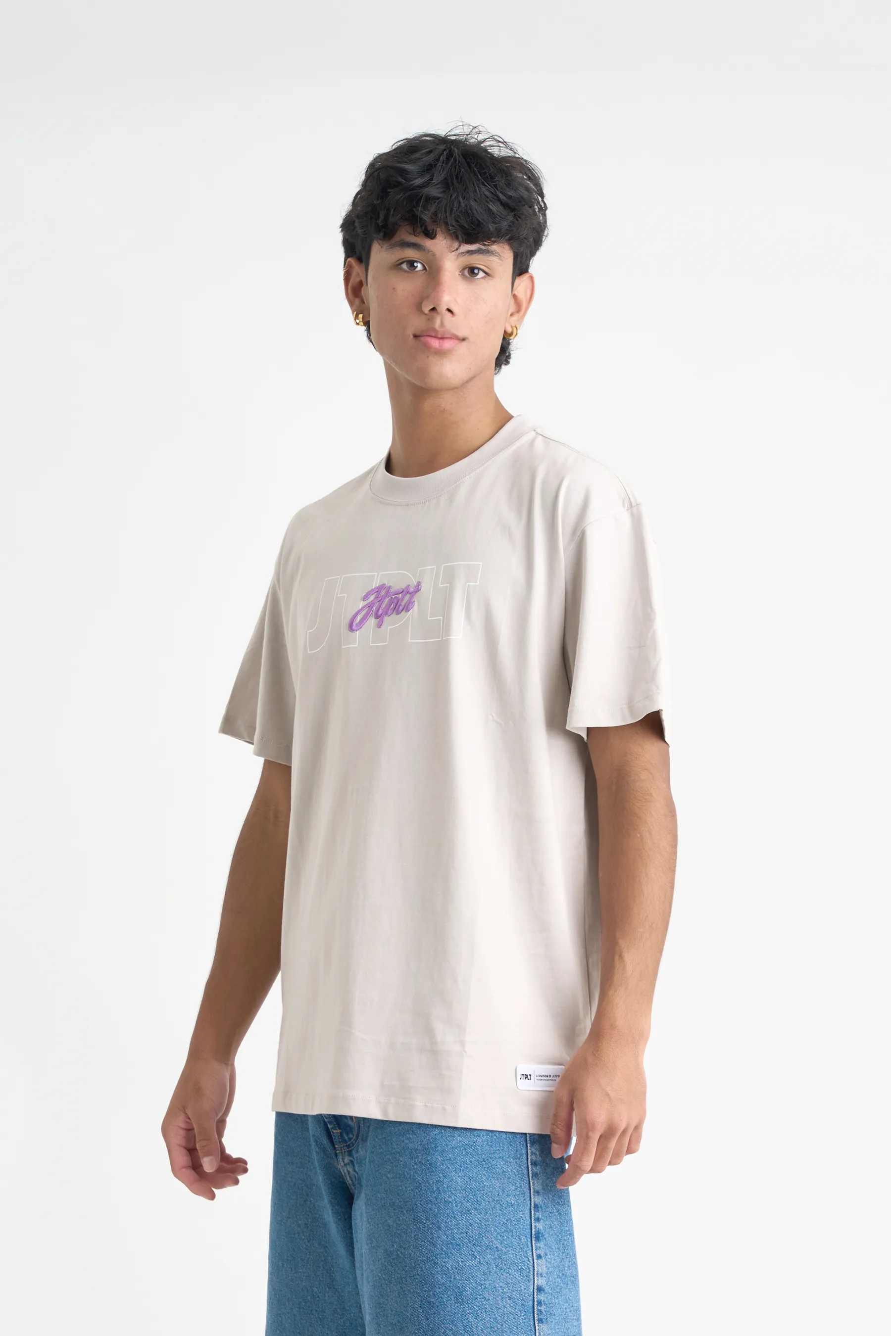 Jetpilot Now Tee - Cement - Image 3