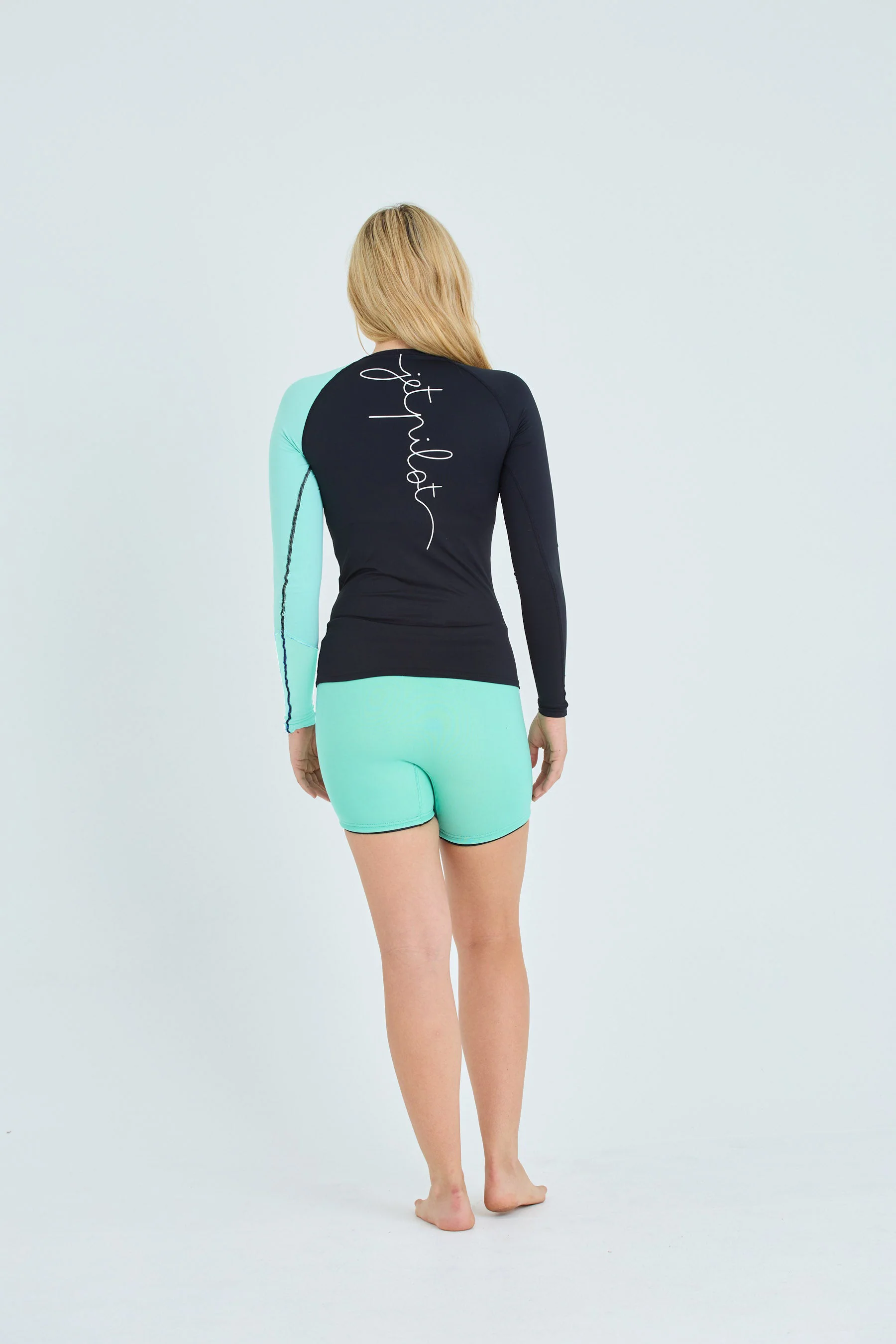 Jetpilot Pacer Ladies LS Rashie - Black - Image 4