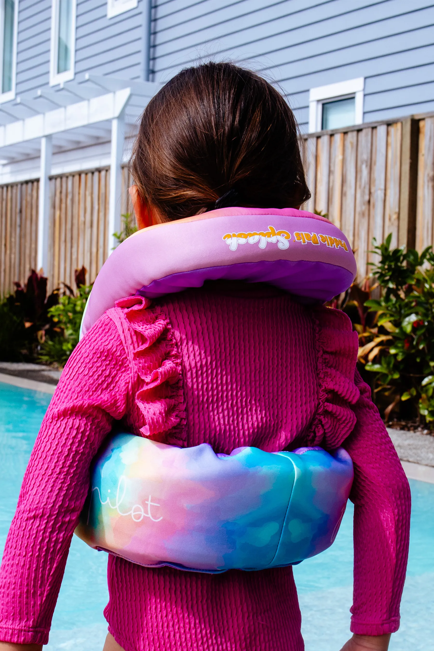 Jetpilot Paddle Pal Splash Swim Vest - Tie Dye - Image 8