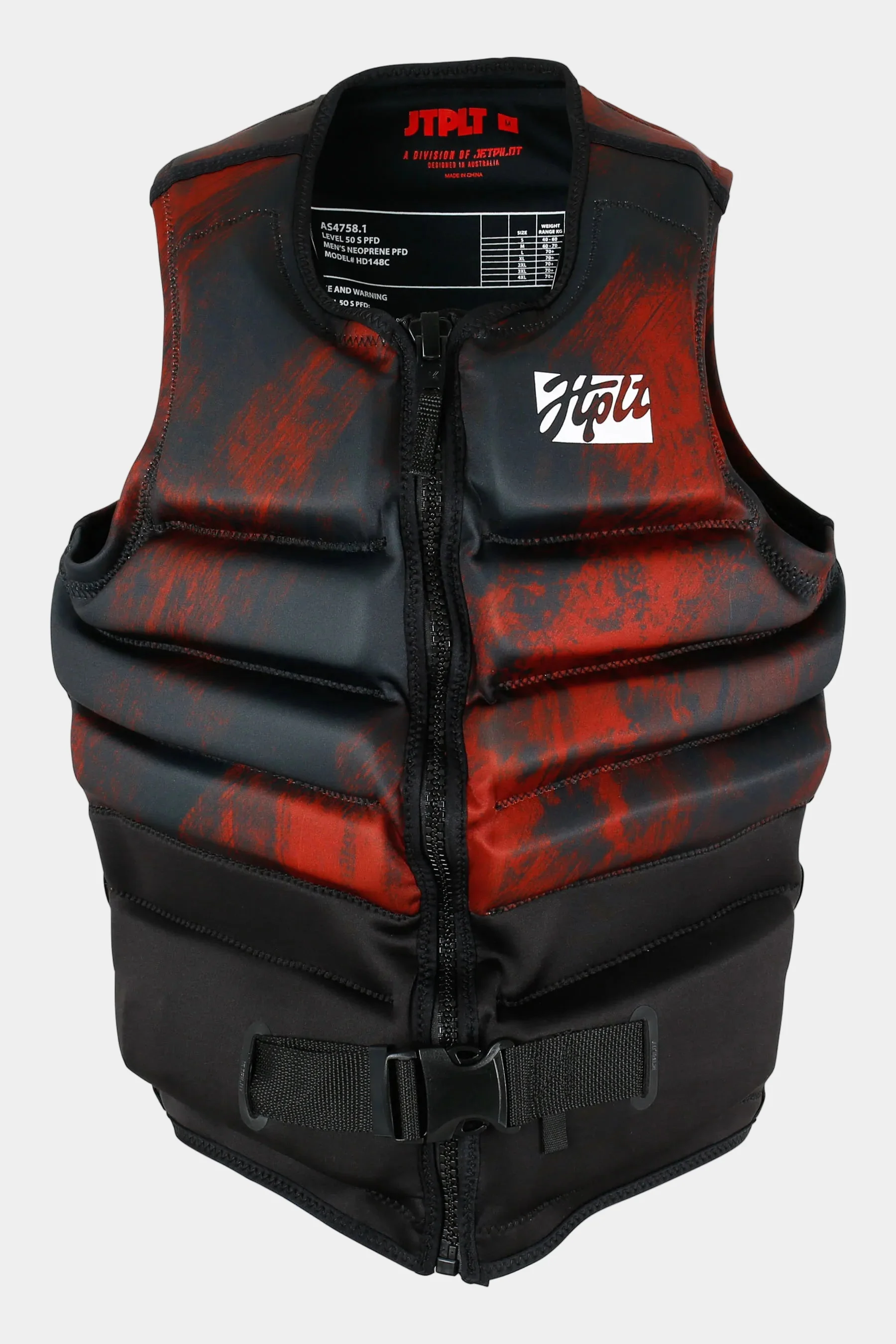 Jetpilot Phase Hyperflex Life Jacket - Red