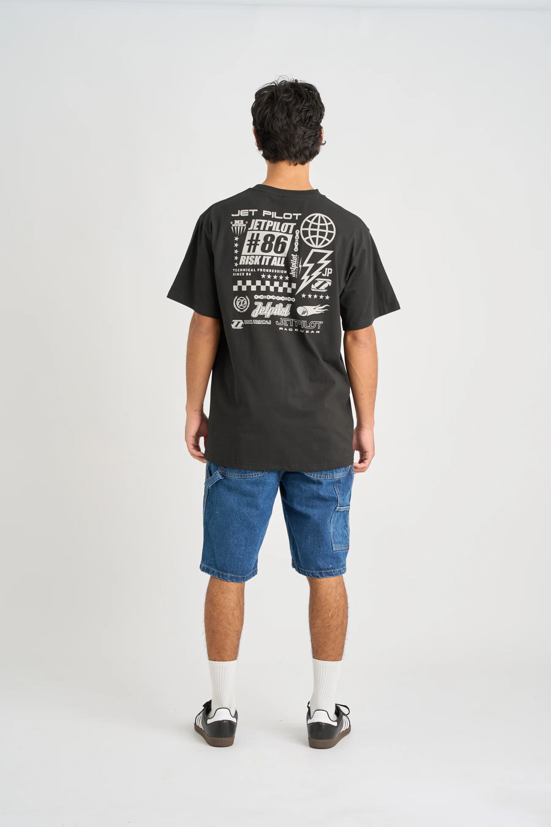 Jetpilot Progression Tee - Black - Image 7