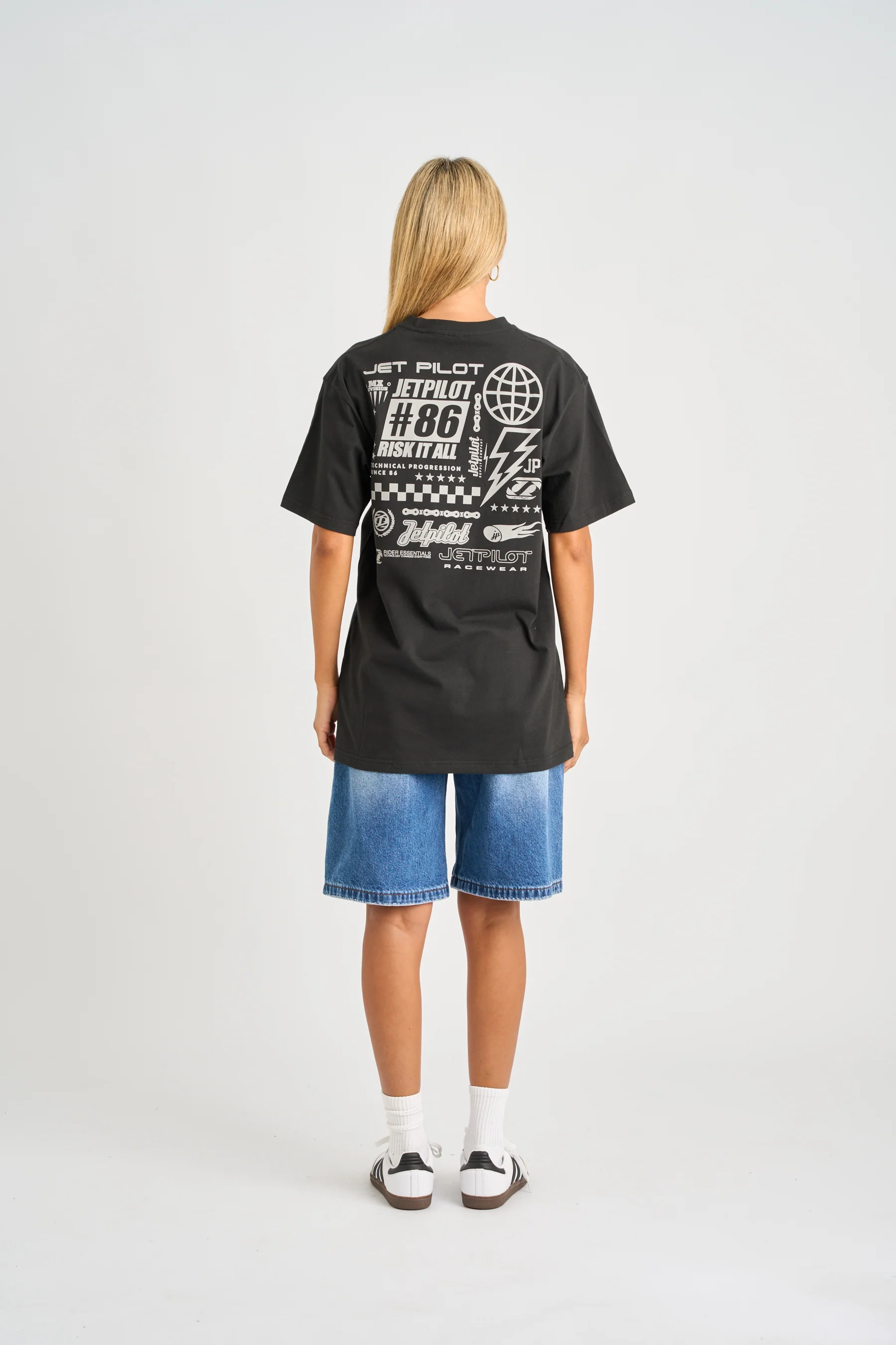 Jetpilot Progression Tee - Black - Image 9