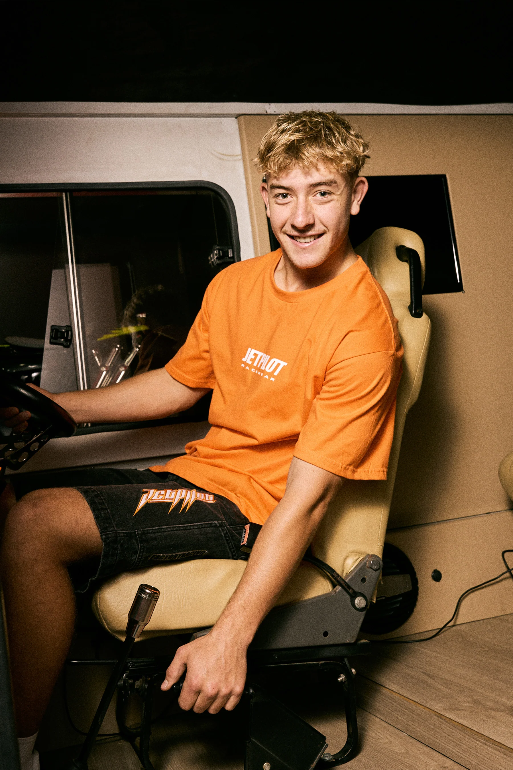 Jetpilot Progression Tee - Orange - Image 2