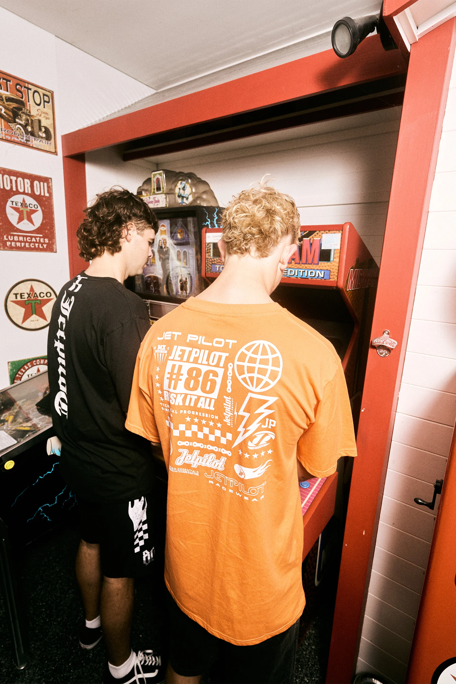 Jetpilot Progression Tee - Orange - Image 6