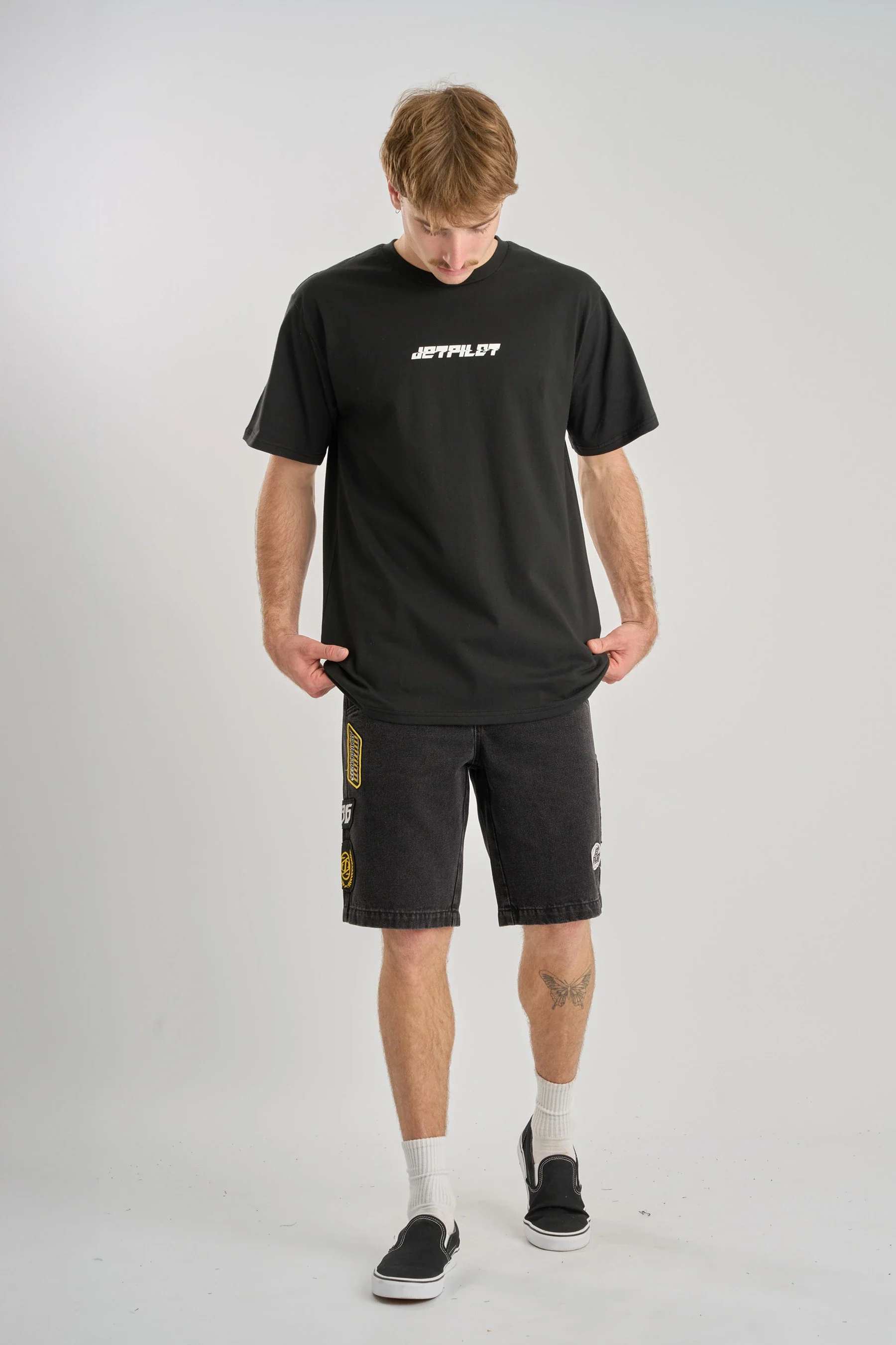 Jetpilot Progressive Tee - Black - Image 2