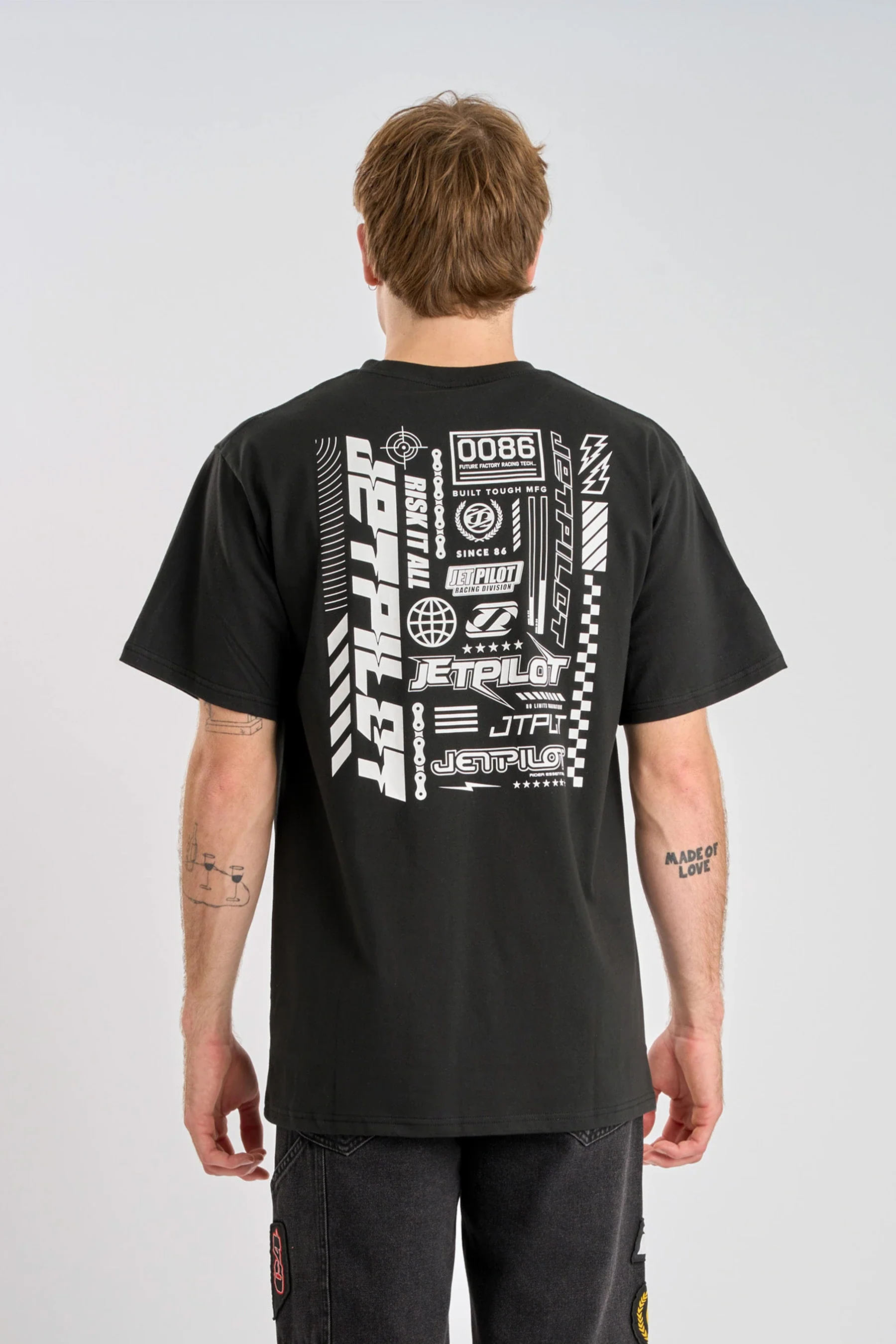 Jetpilot Progressive Tee - Black - Image 4