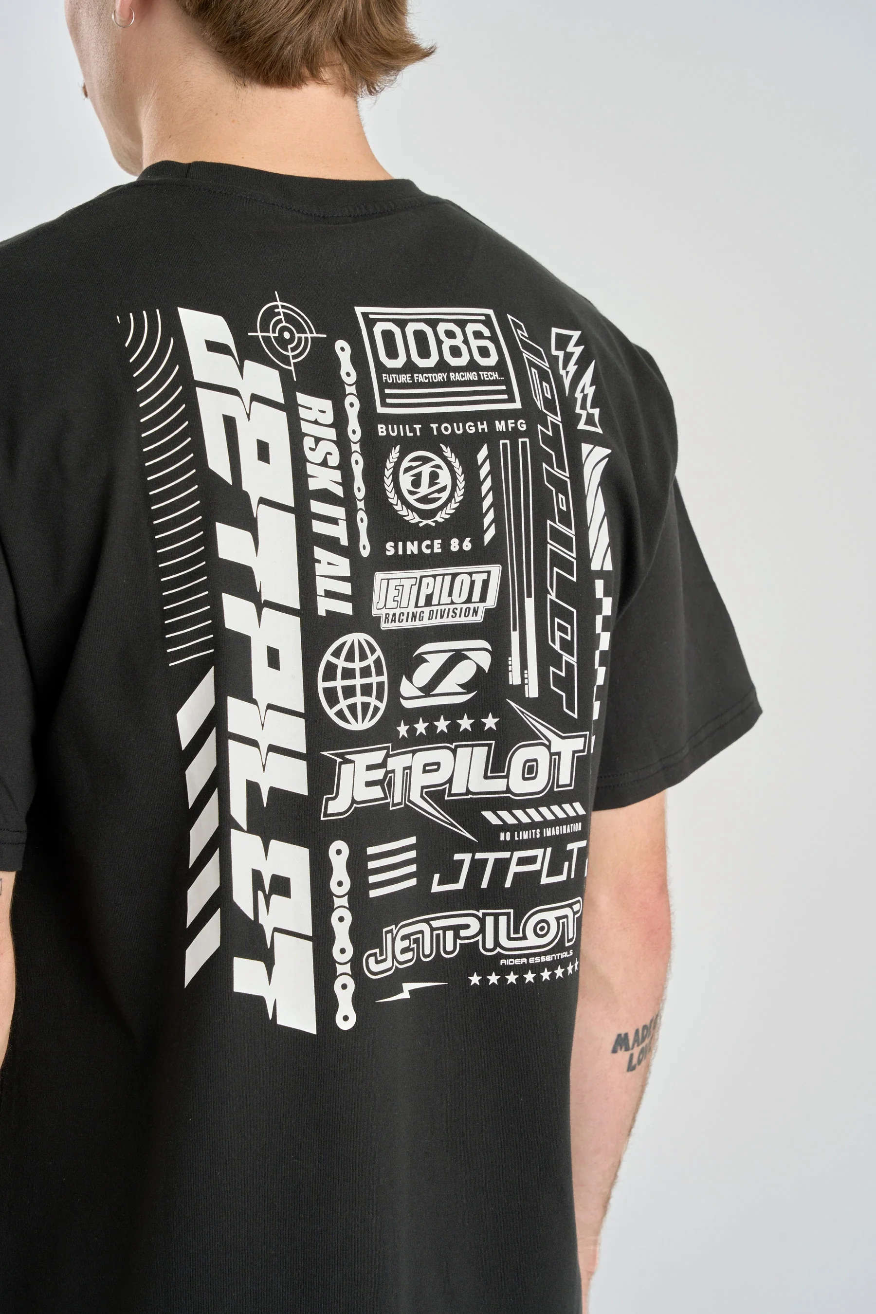 Jetpilot Progressive Tee - Black - Image 6