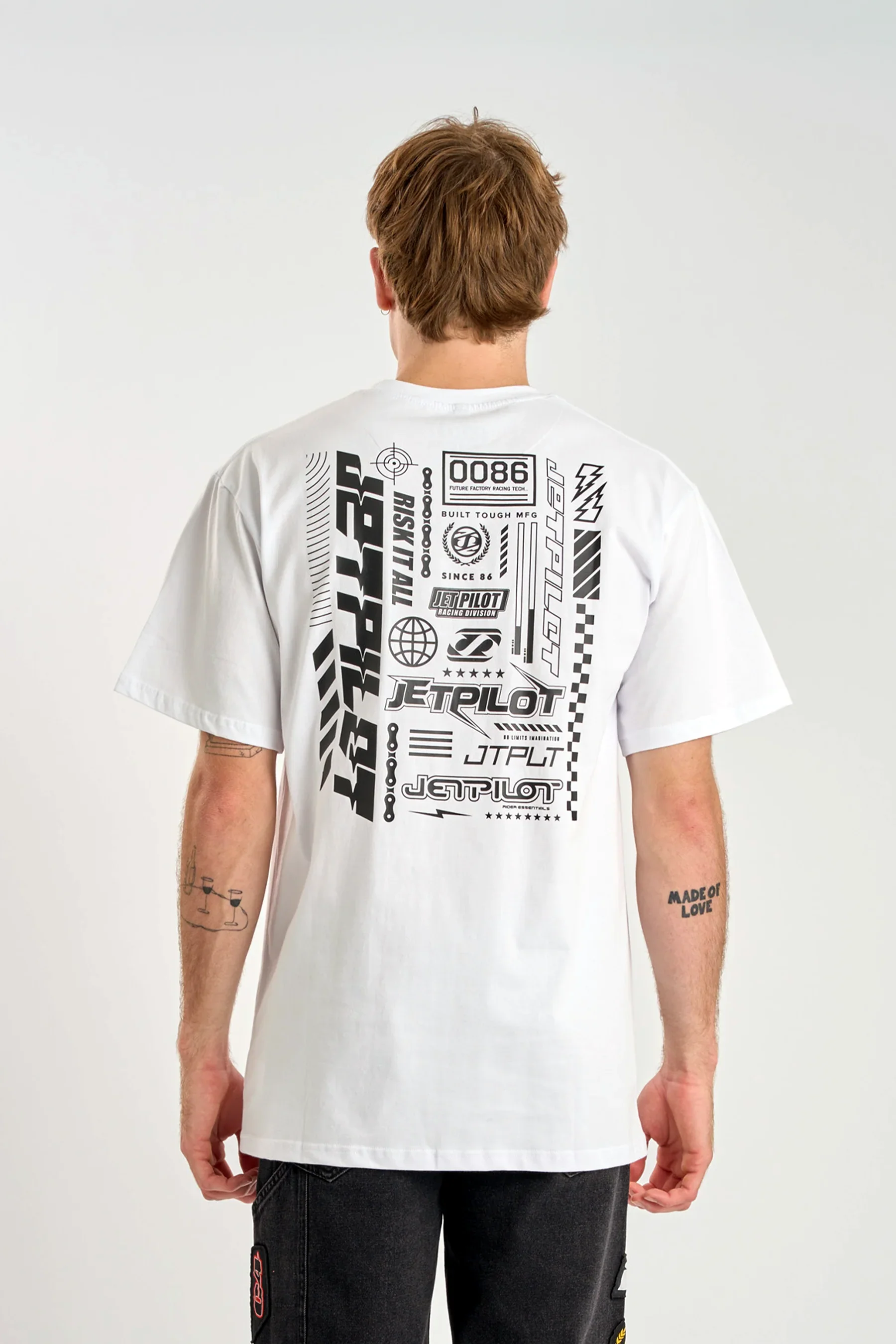 Jetpilot Progressive Tee - White - Image 4