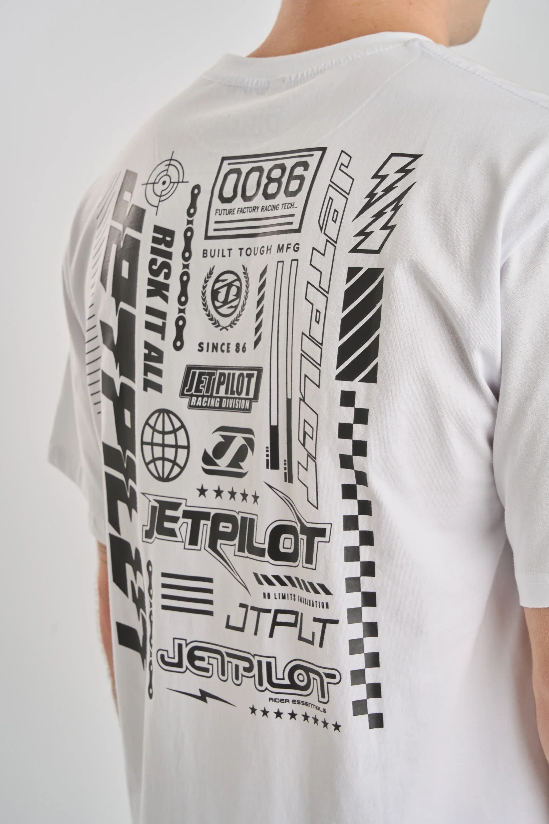 Jetpilot Progressive Tee - White - Image 6