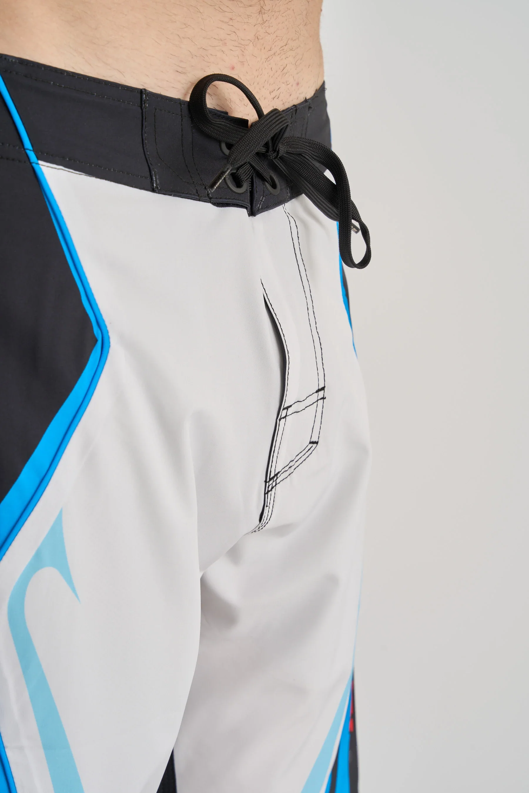 Jetpilot Pulse Streamliner Boardshort - Black/Blue - Image 7