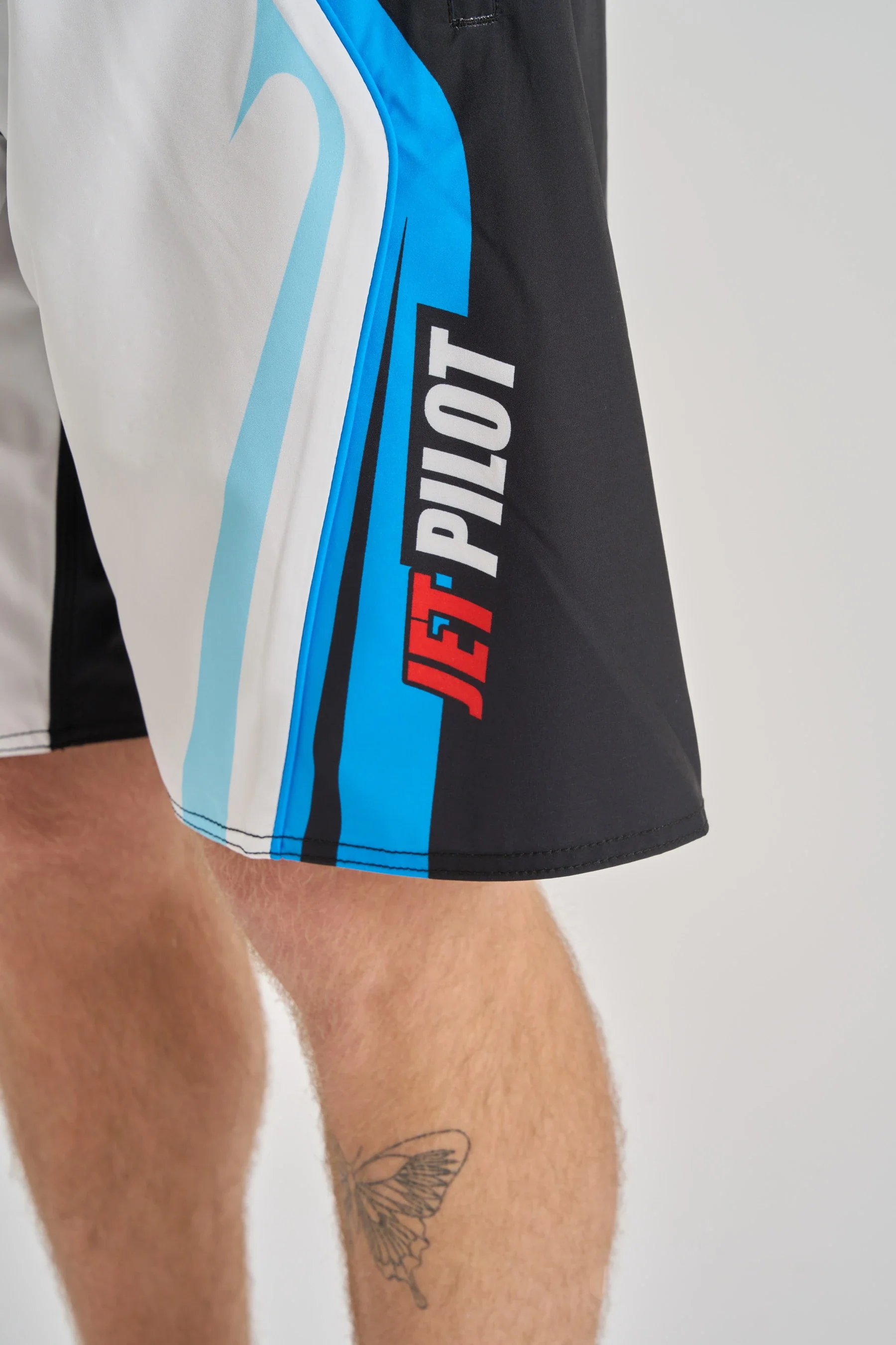 Jetpilot Pulse Streamliner Boardshort - Black/Blue - Image 8