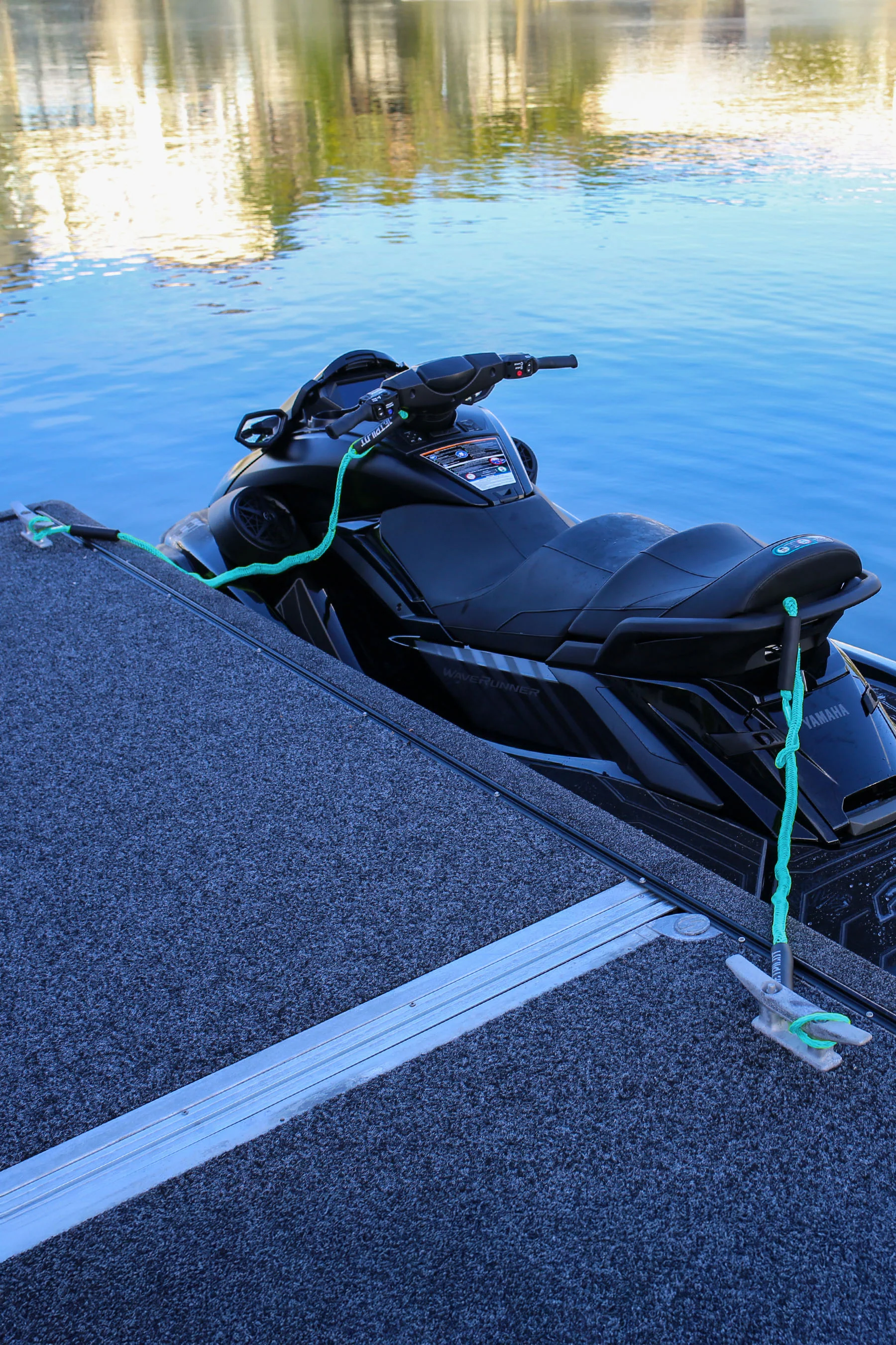 Jetpilot PWC Bungee Dock Tie Twin Pack - Green - Image 3