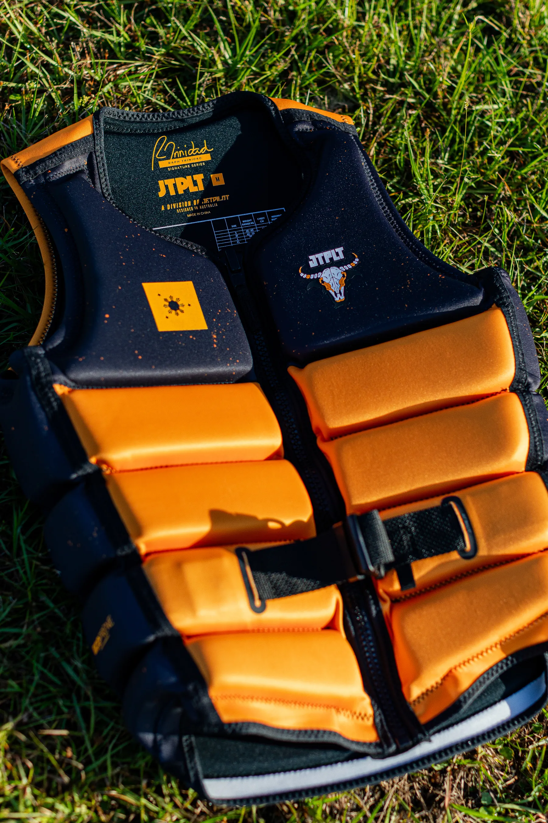 Jetpilot X1 Life Jacket - Raph Trinidad Signature Series - Orange - Image 8
