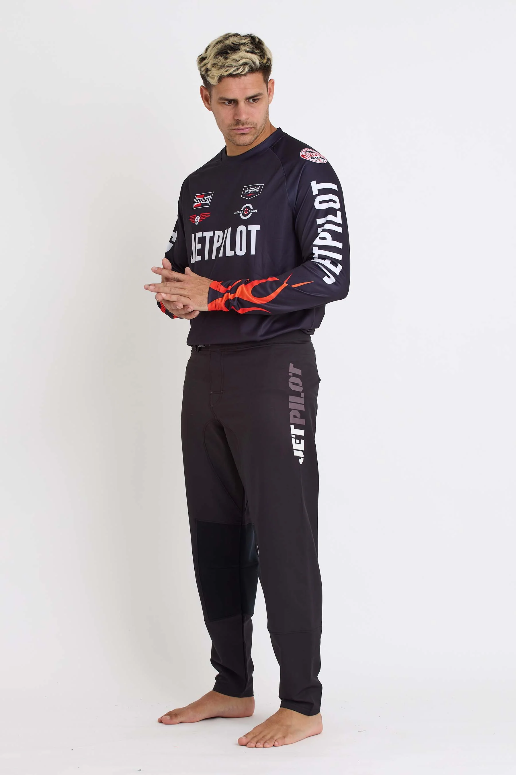 Jetpilot Risk It All Mx Pant - Black/Grey - Image 5