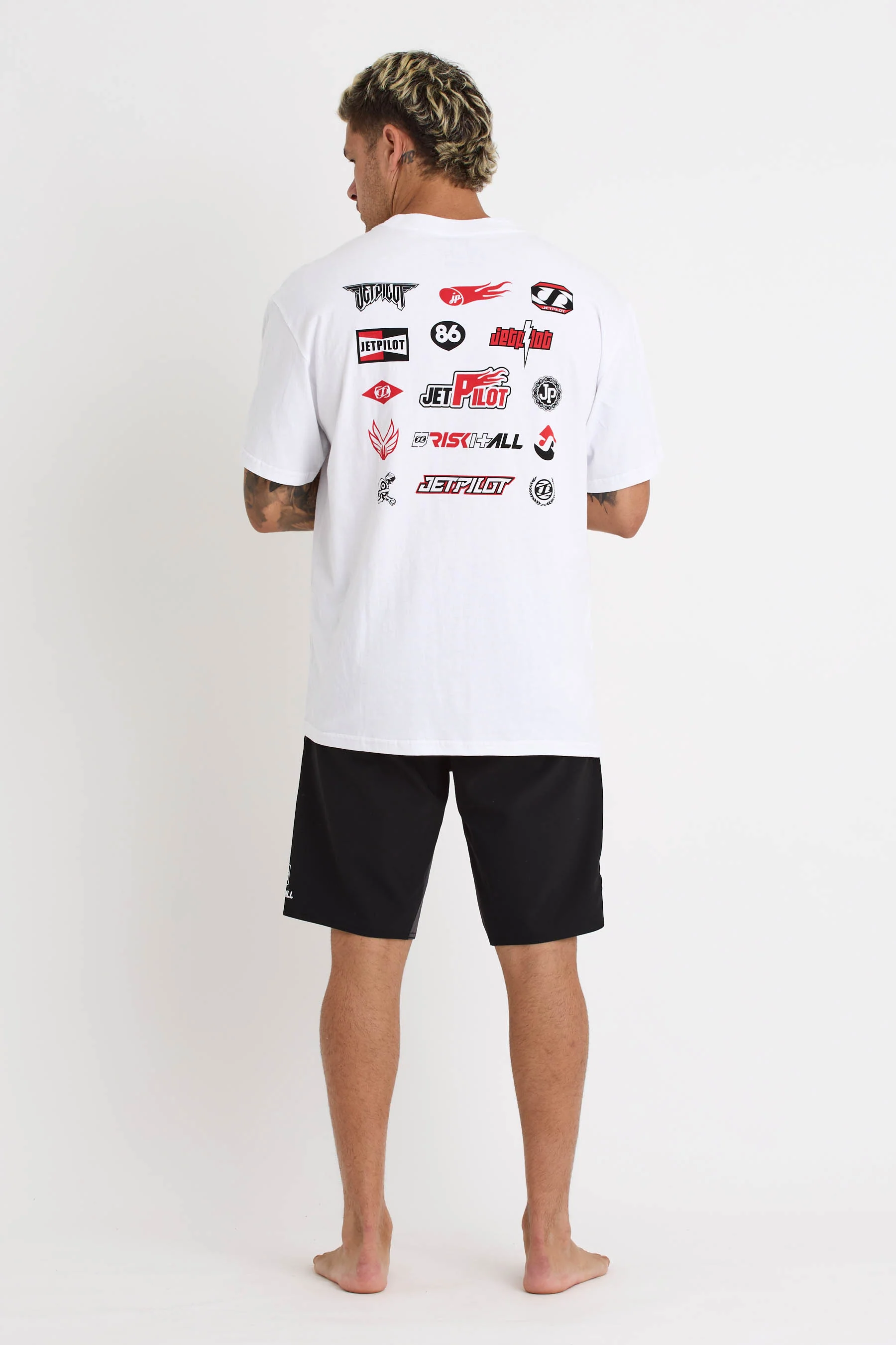 Jetpilot Risk It All Tee - White - Image 3