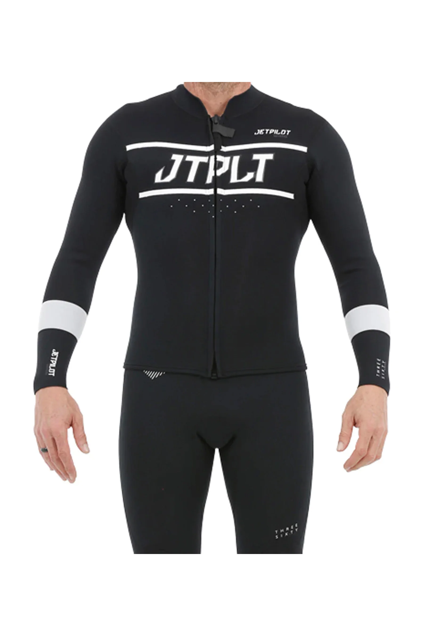 Jetpilot Rx Mens Race Jacket - Black/White - Image 2