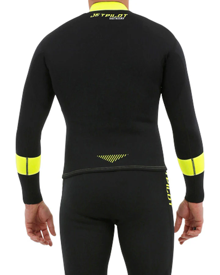 Jetpilot Rx Mens Race Jacket - Yellow/Black - Image 3