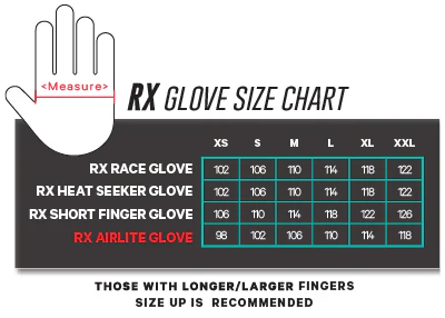Jetpilot Rx Race Gloves - Red - Image 4
