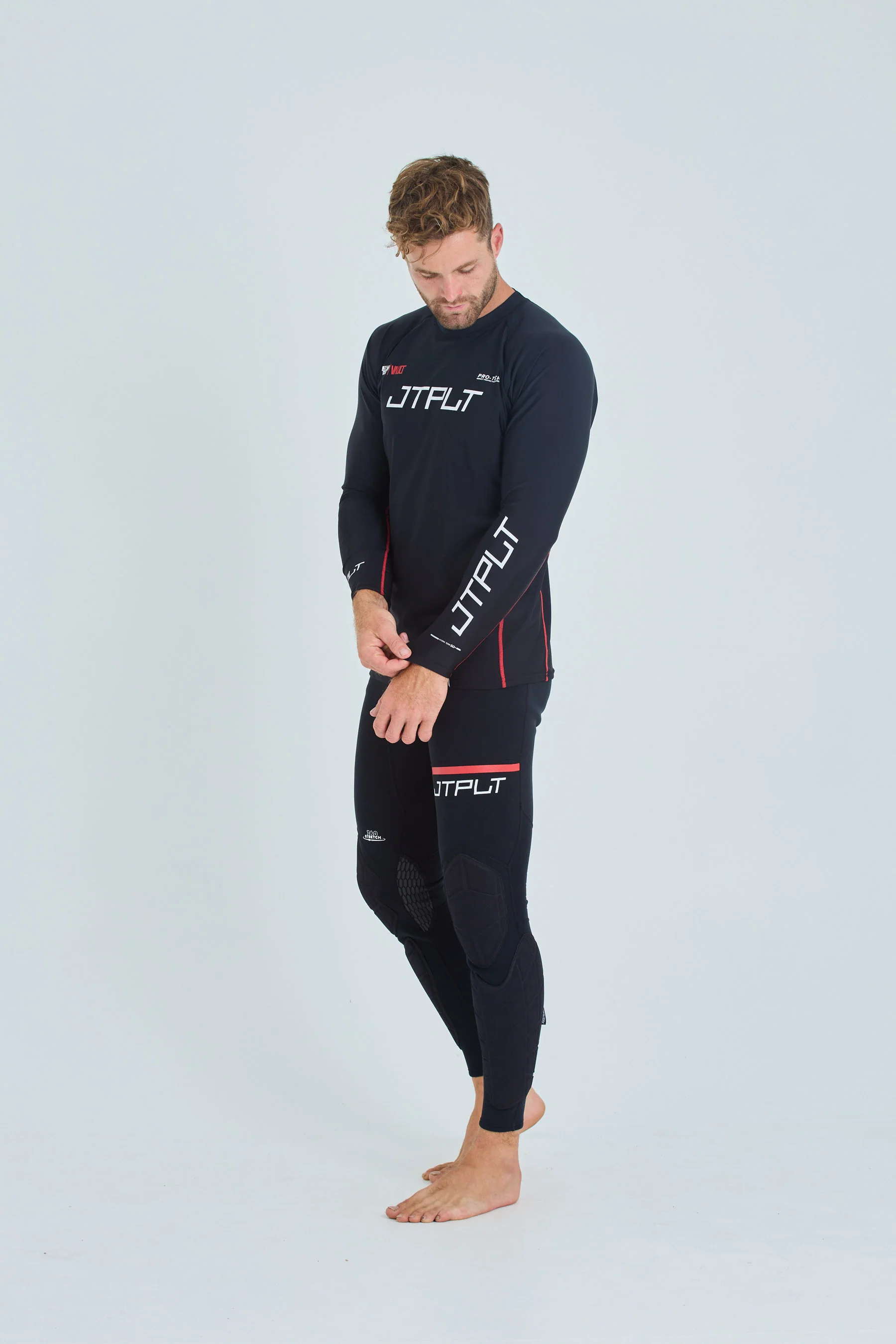 Jetpilot Rx Vault LS Mens Rashie - Black - Image 2