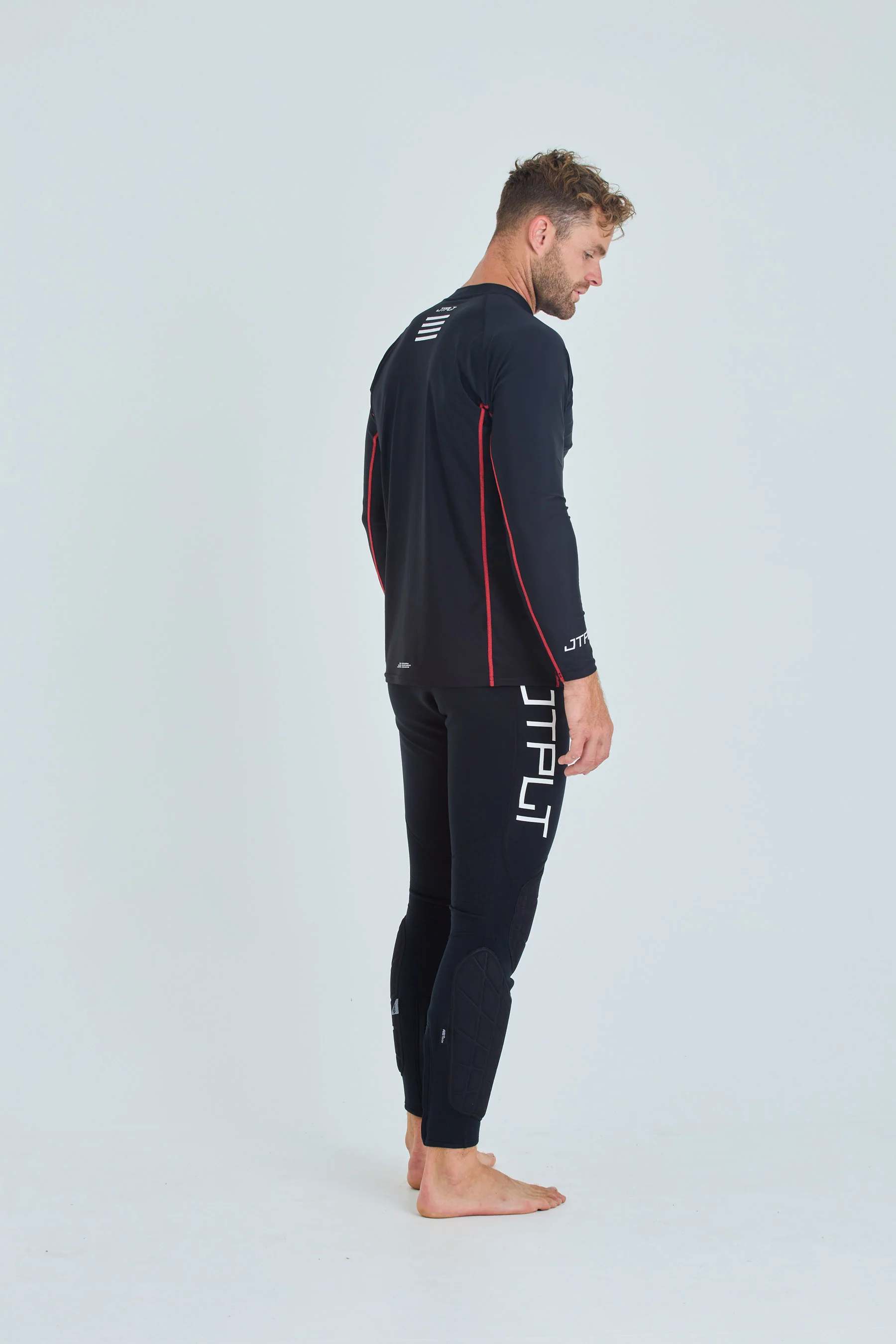 Jetpilot Rx Vault LS Mens Rashie - Black - Image 4
