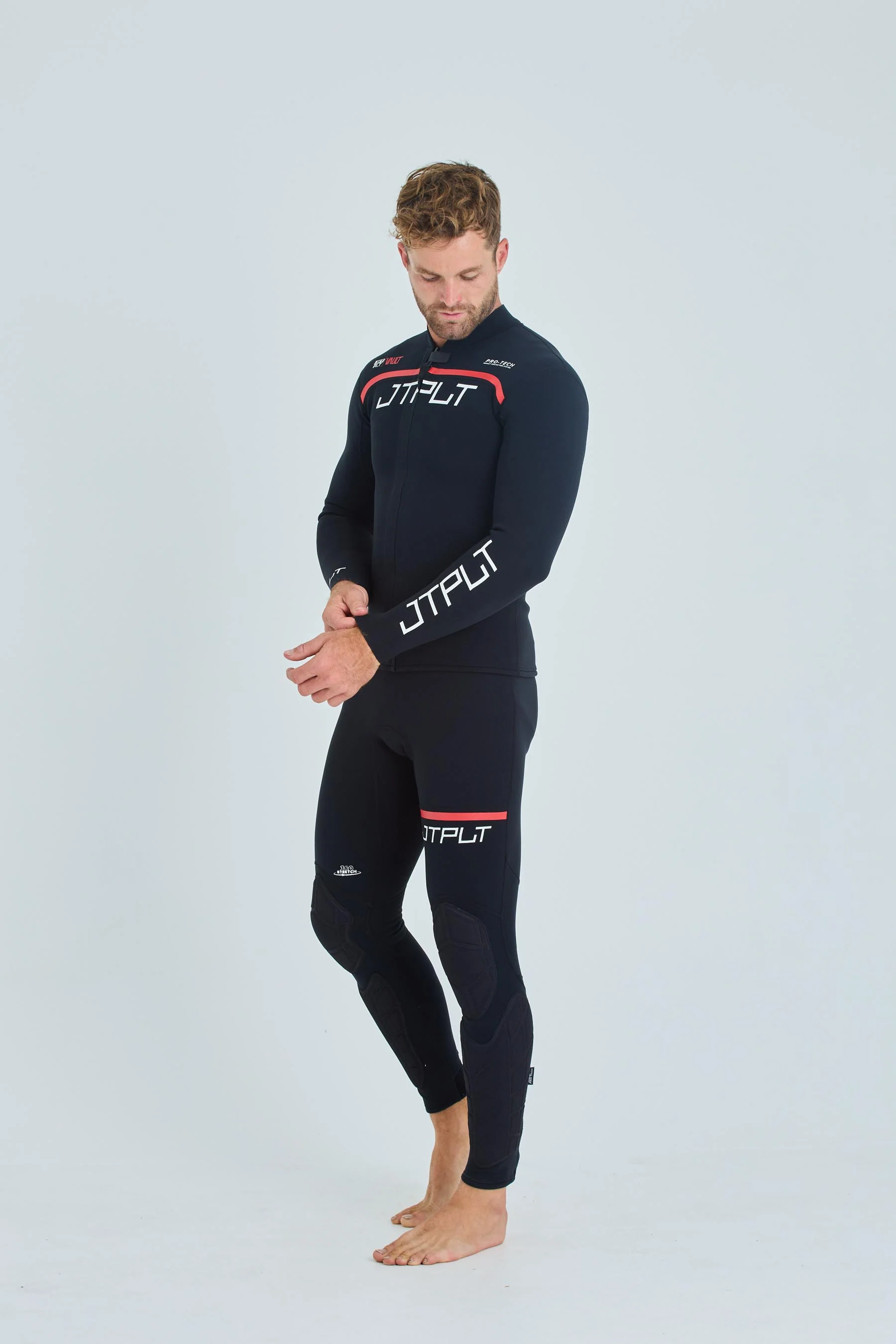 Jetpilot RX Vault Mens Race Jacket - Black/White - Image 2