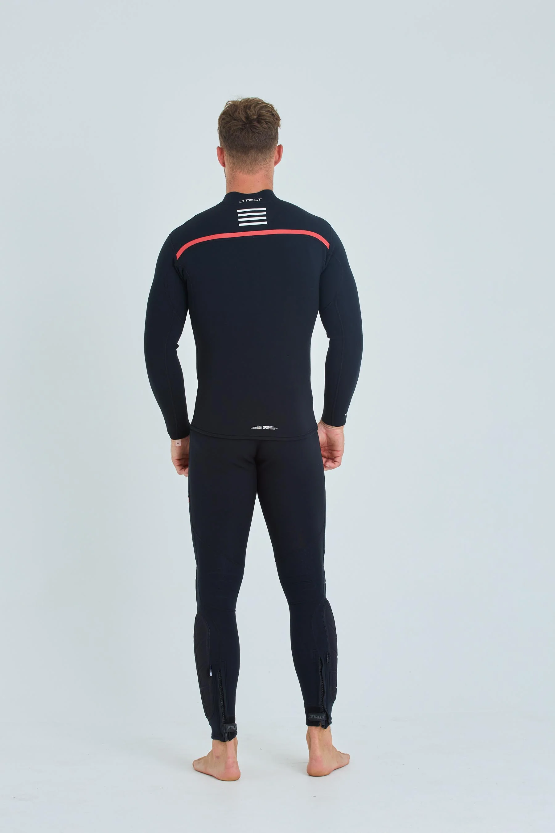 Jetpilot RX Vault Mens Race Jacket - Black/White - Image 3