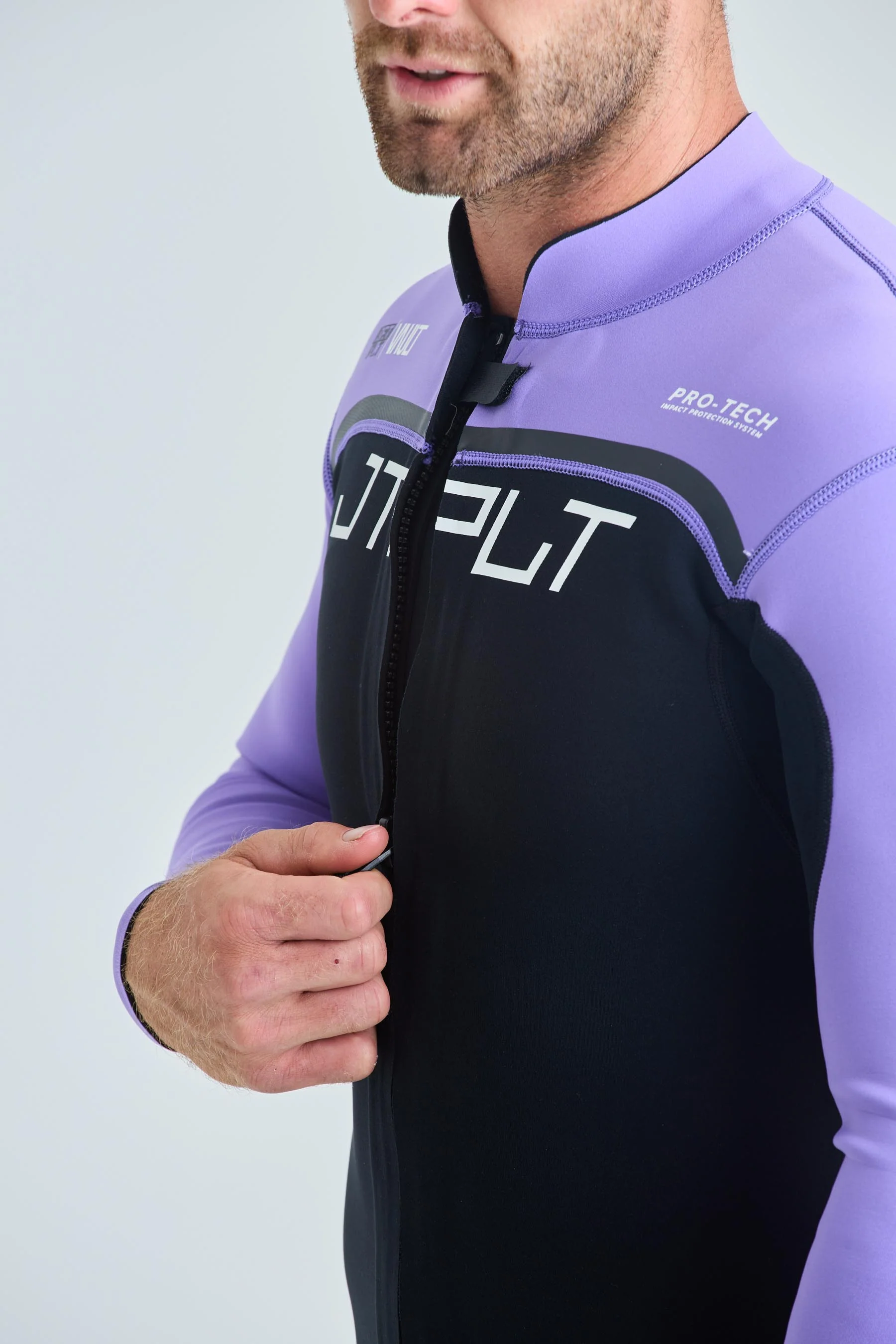Jetpilot RX Vault Mens Race Jacket - Purple - Image 5