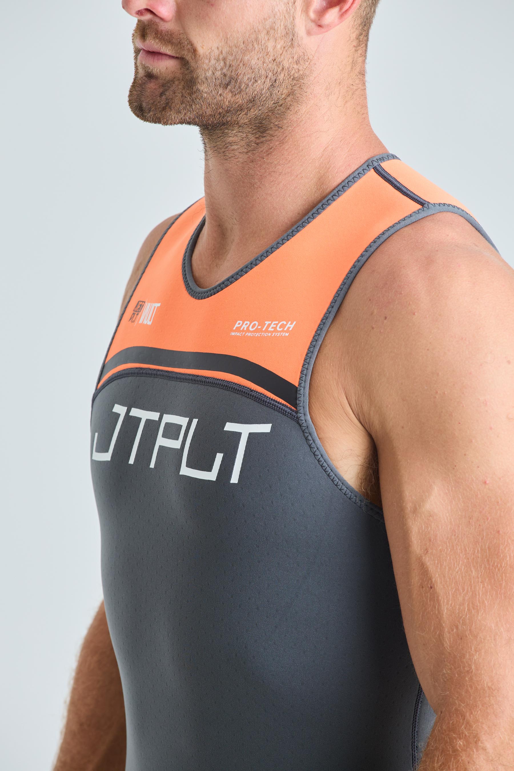 Jetpilot RX Vault Mens Race John - Char/Orange - Image 4