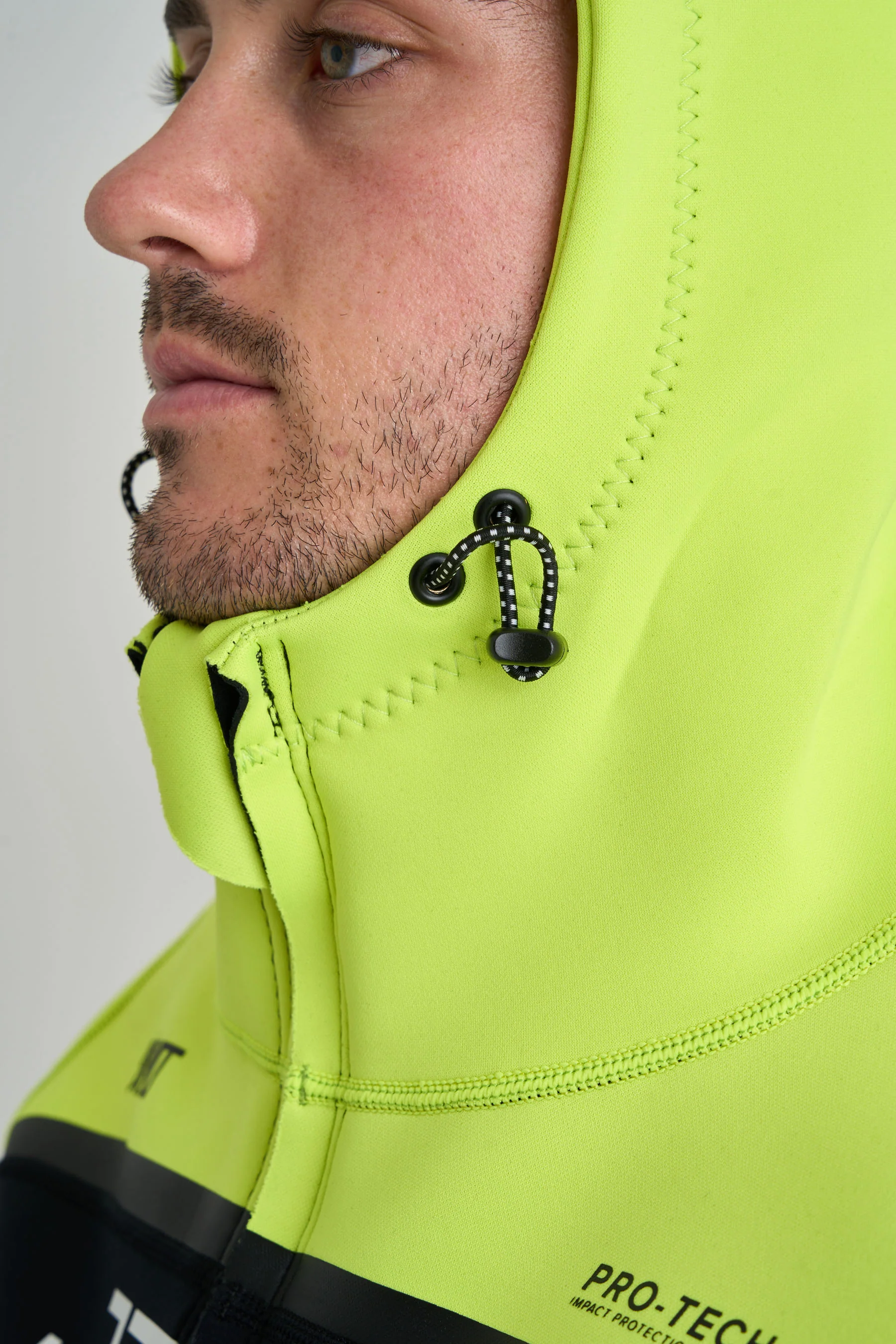 Jetpilot Vault Mens Tour Coat - Black/Yellow - Image 5