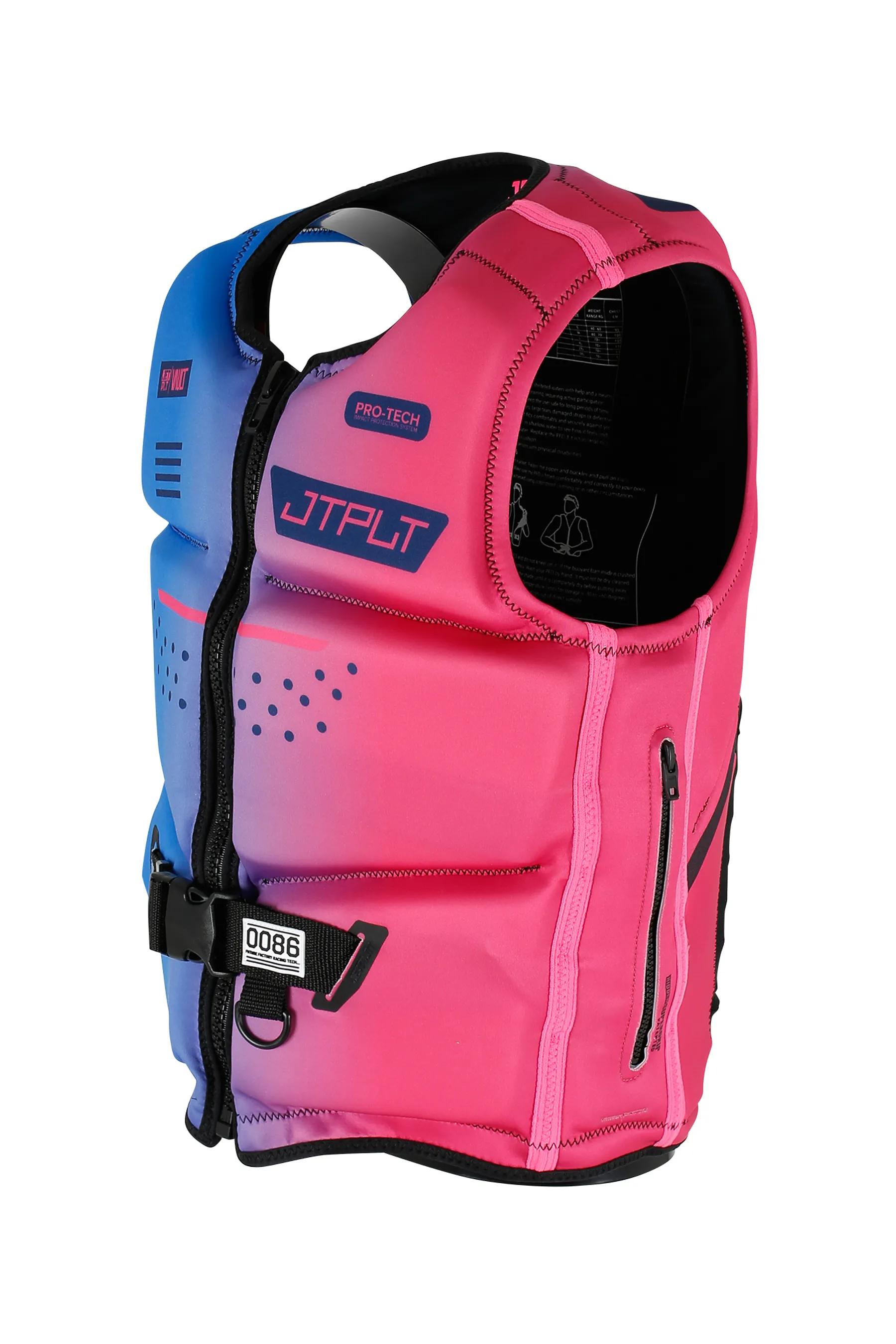 Jetpilot Vault Pro-Tech Life Jacket - Blue - Image 2