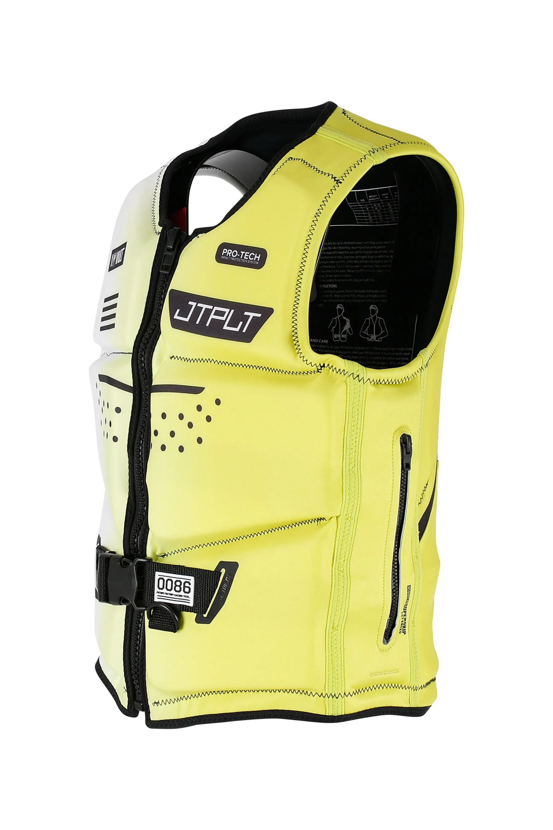 Jetpilot Vault Pro-Tech Life Jacket - Yellow - Image 2
