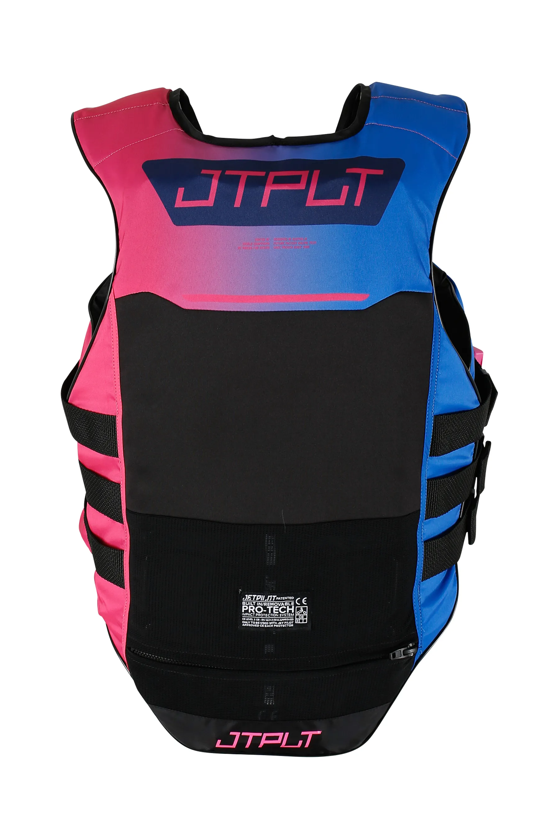 Jetpilot Vault Pro-Tech Side Entry Life Jacket - Blue - Image 4