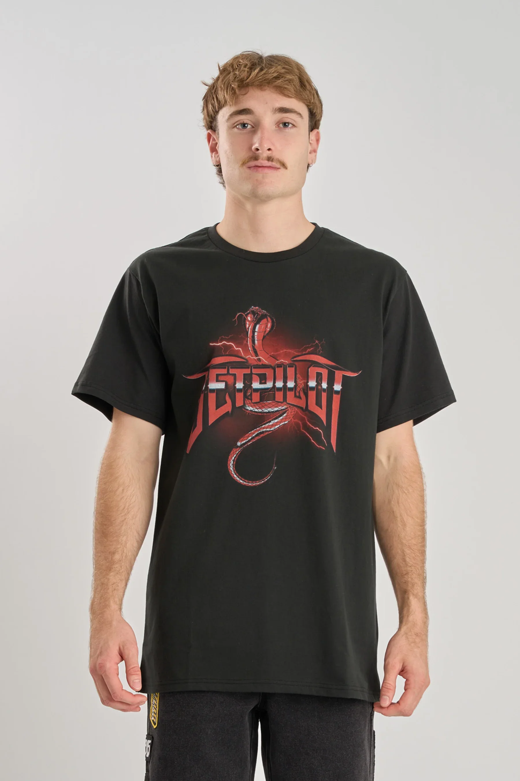 Jetpilot Serpent Thunder Tee - Black