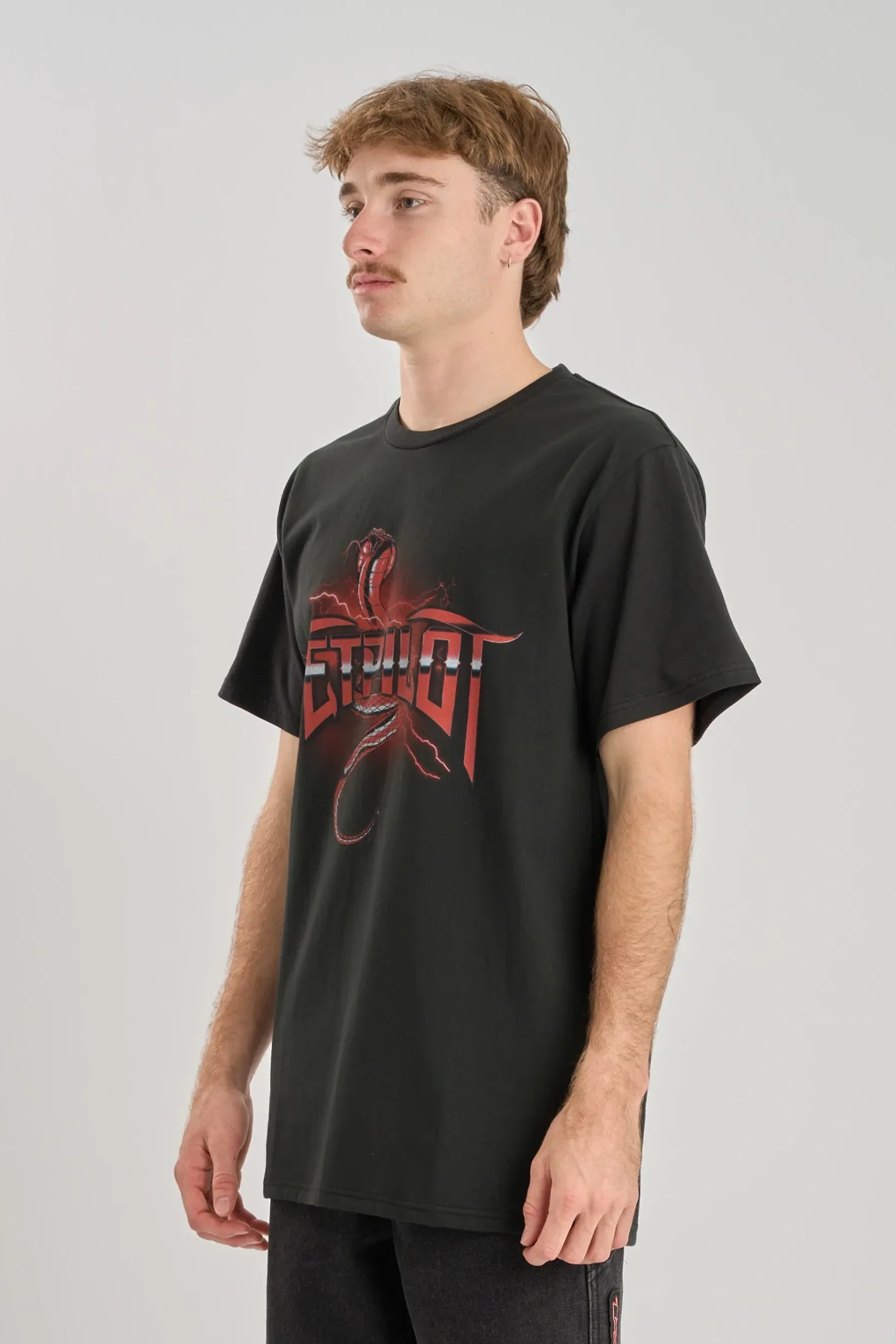 Jetpilot Serpent Thunder Tee - Black - Image 3