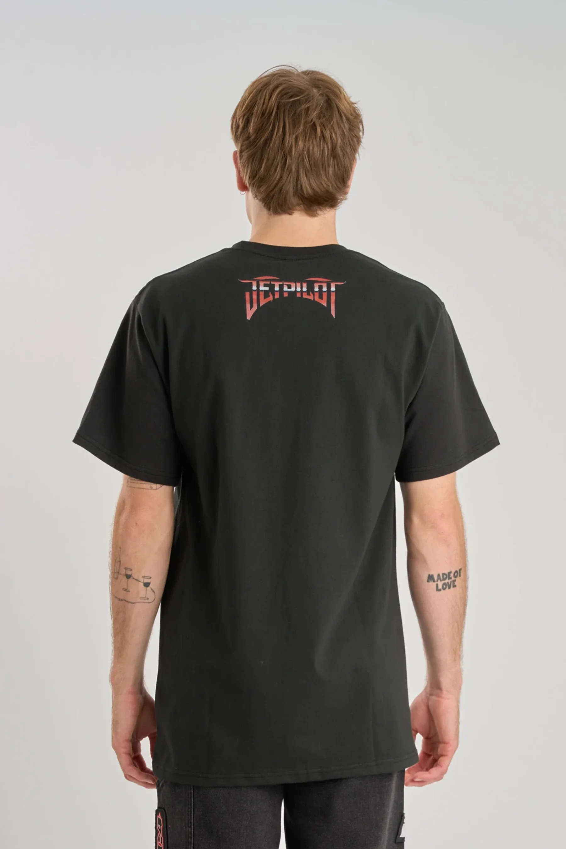 Jetpilot Serpent Thunder Tee - Black - Image 4