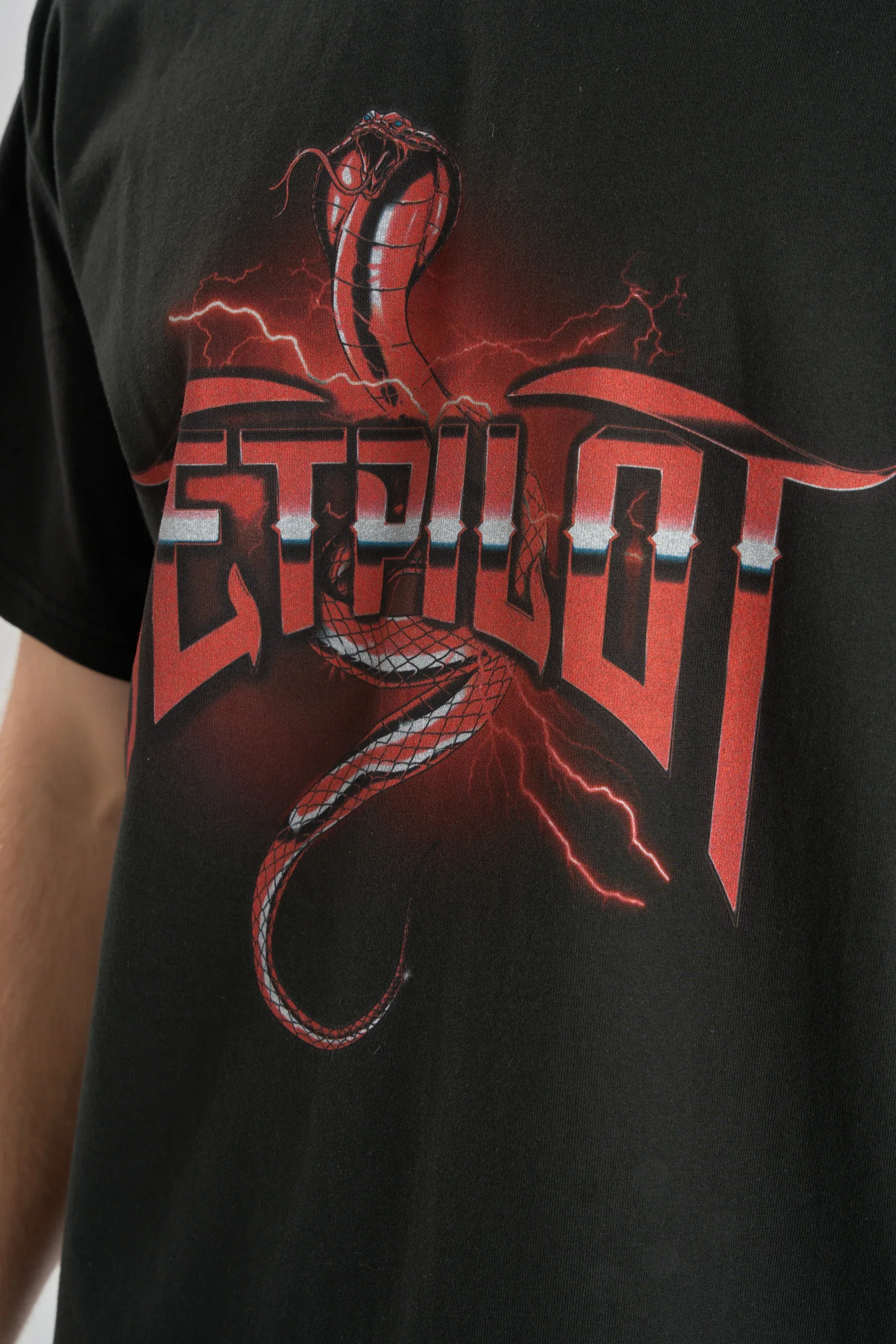 Jetpilot Serpent Thunder Tee - Black - Image 5